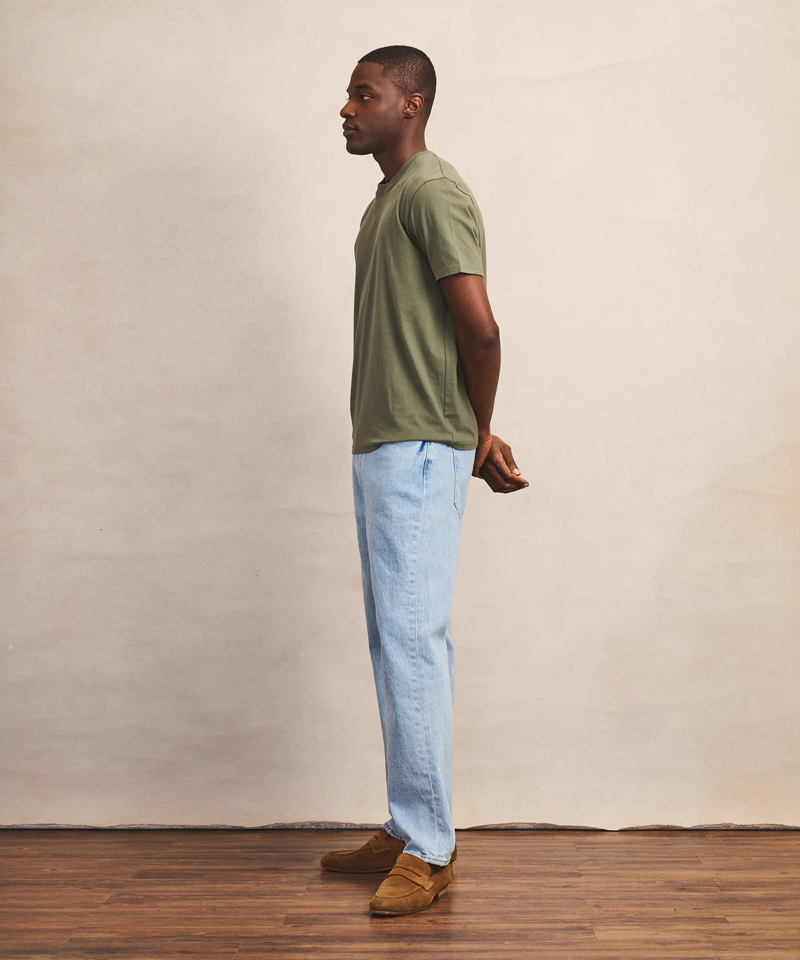 Lightweight Brushed Cotton Tee - Image 11