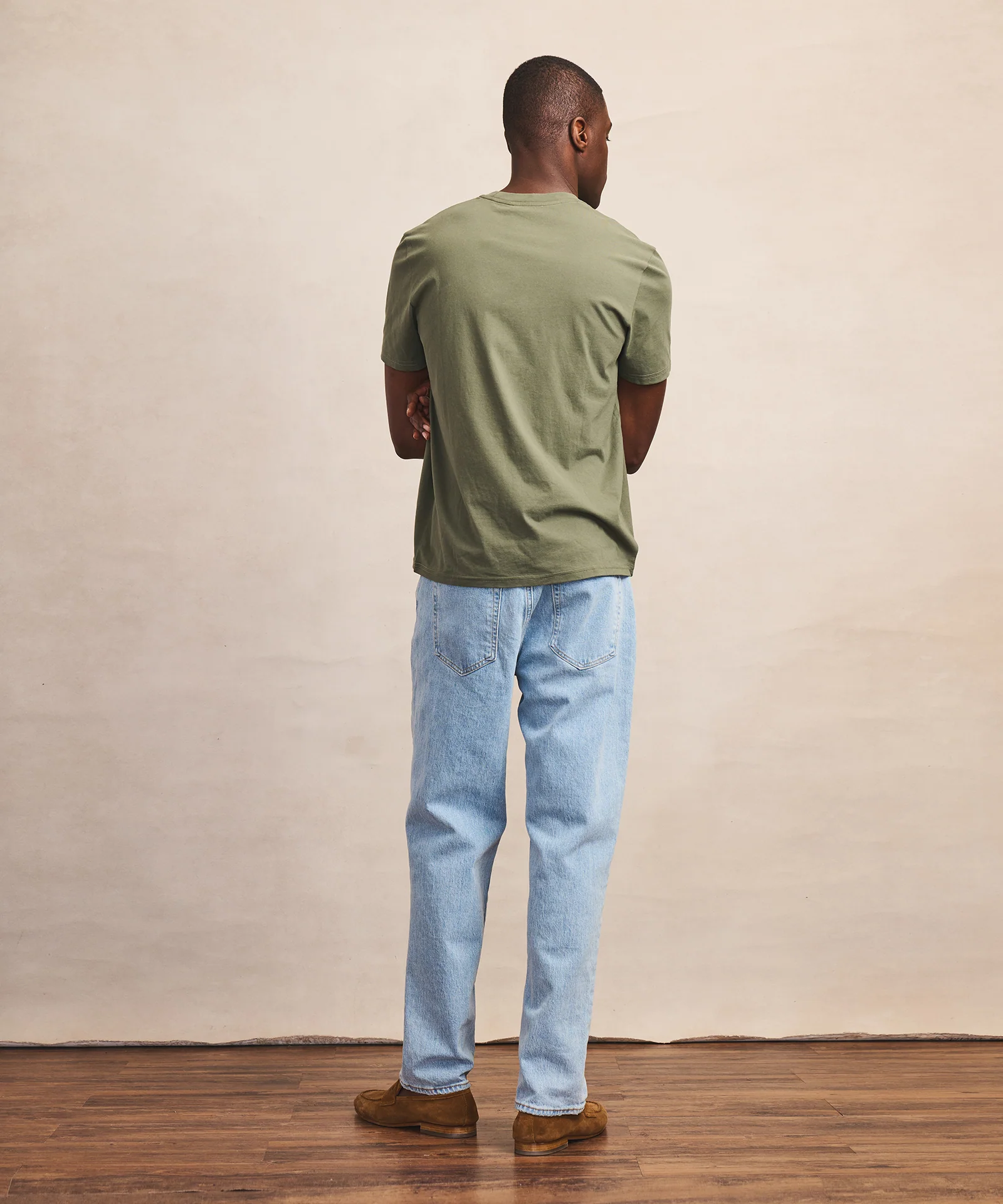 Lightweight Brushed Cotton Tee - Image 12