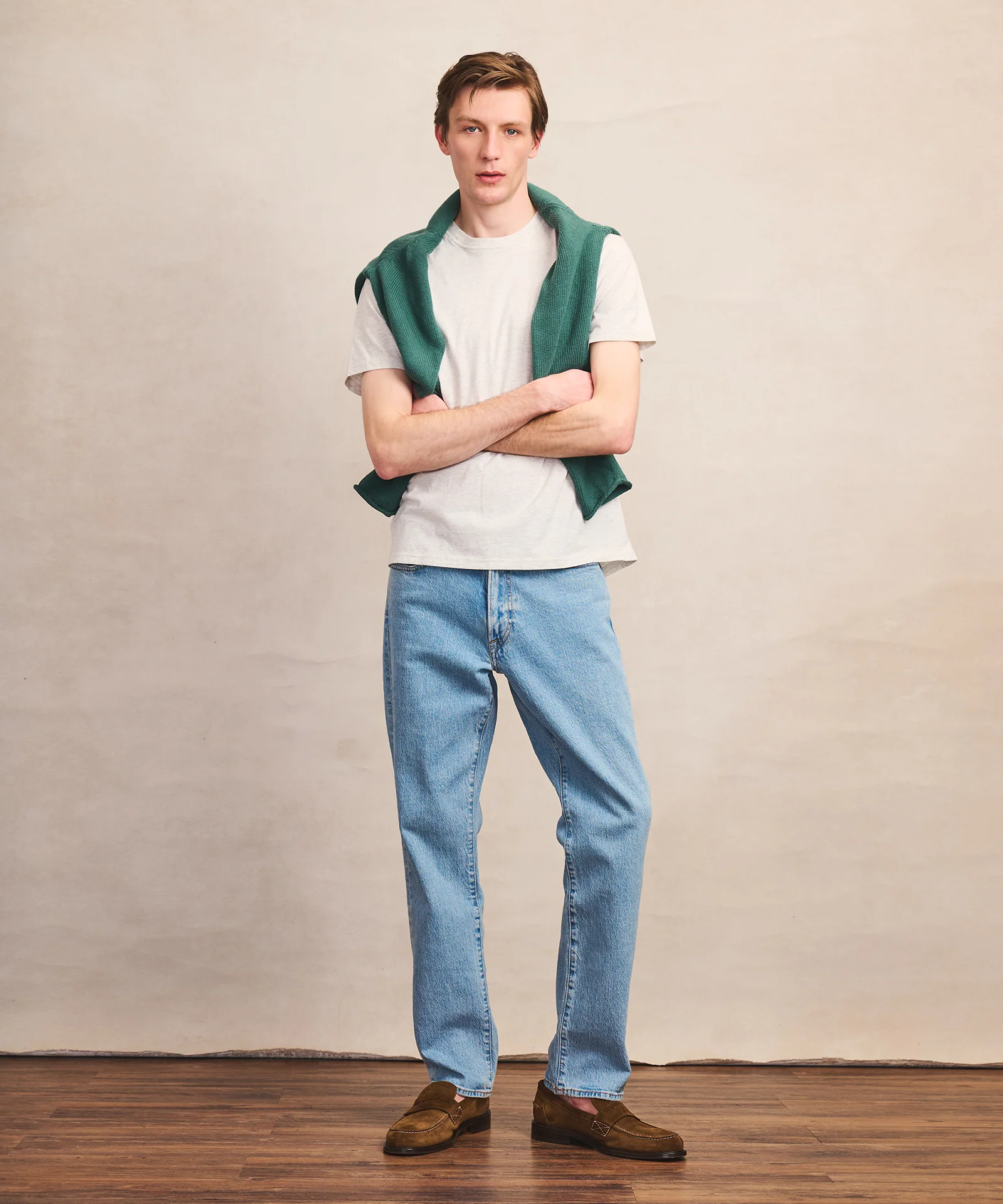 Lightweight Brushed Cotton Tee - Image 14