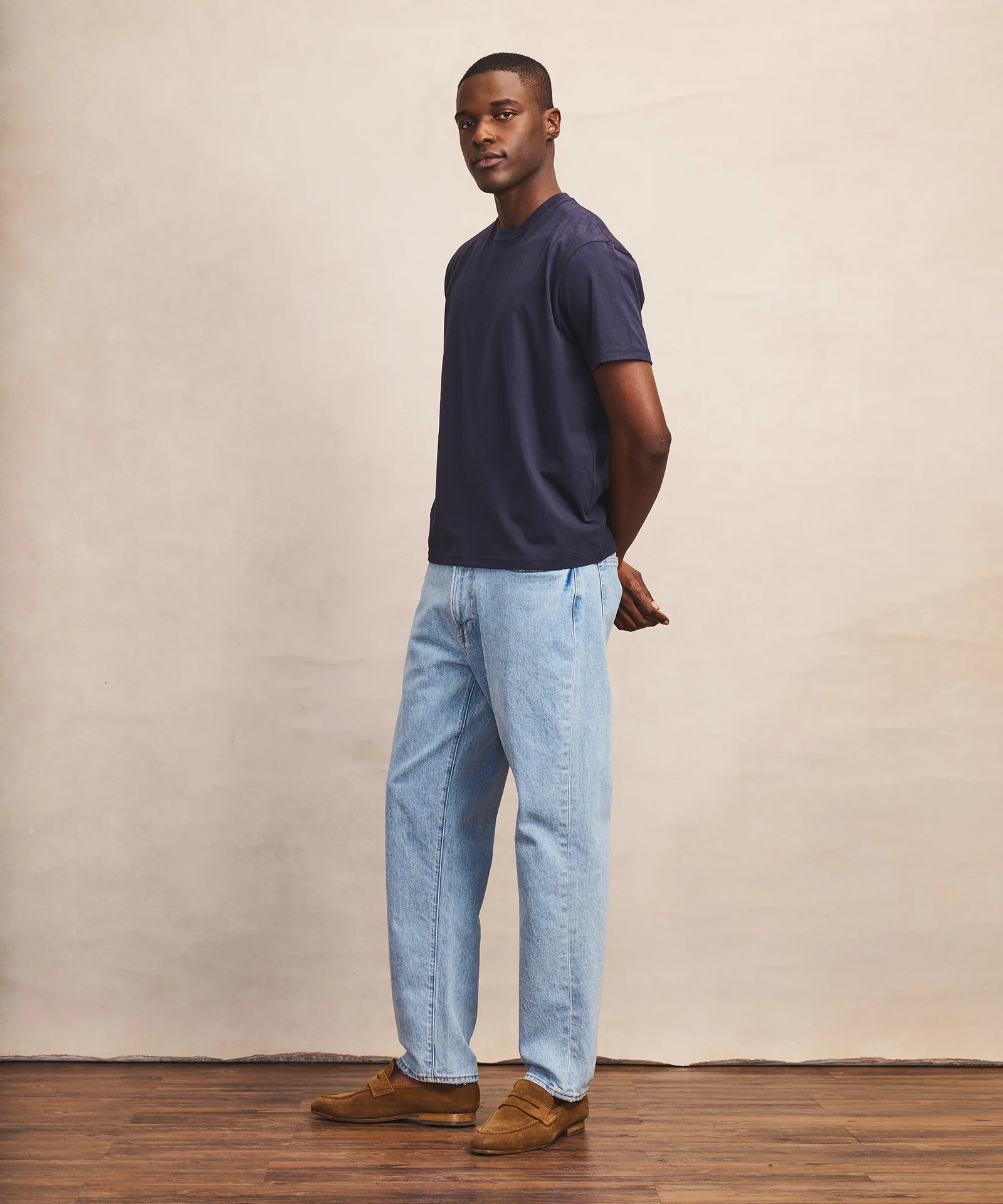 Lightweight Brushed Cotton Tee - Image 27