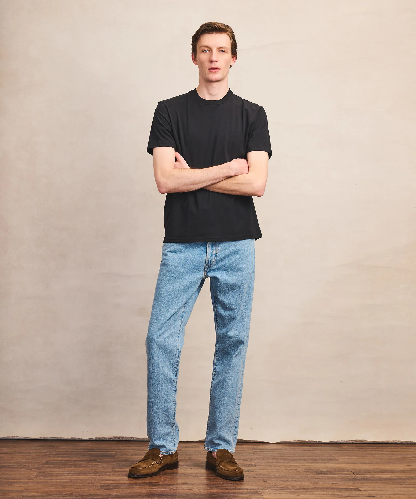 Lightweight Brushed Cotton Tee - Image 4