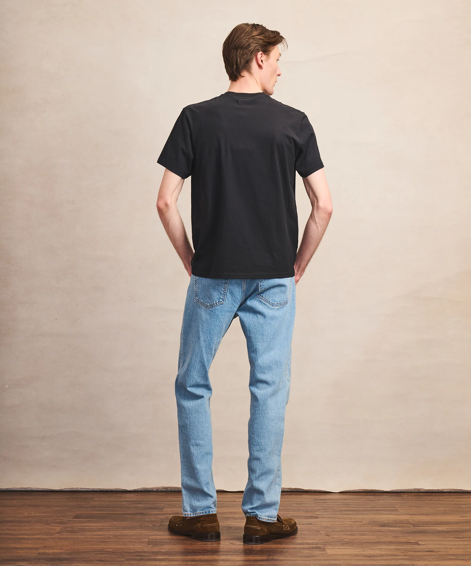 Lightweight Brushed Cotton Tee - Image 6