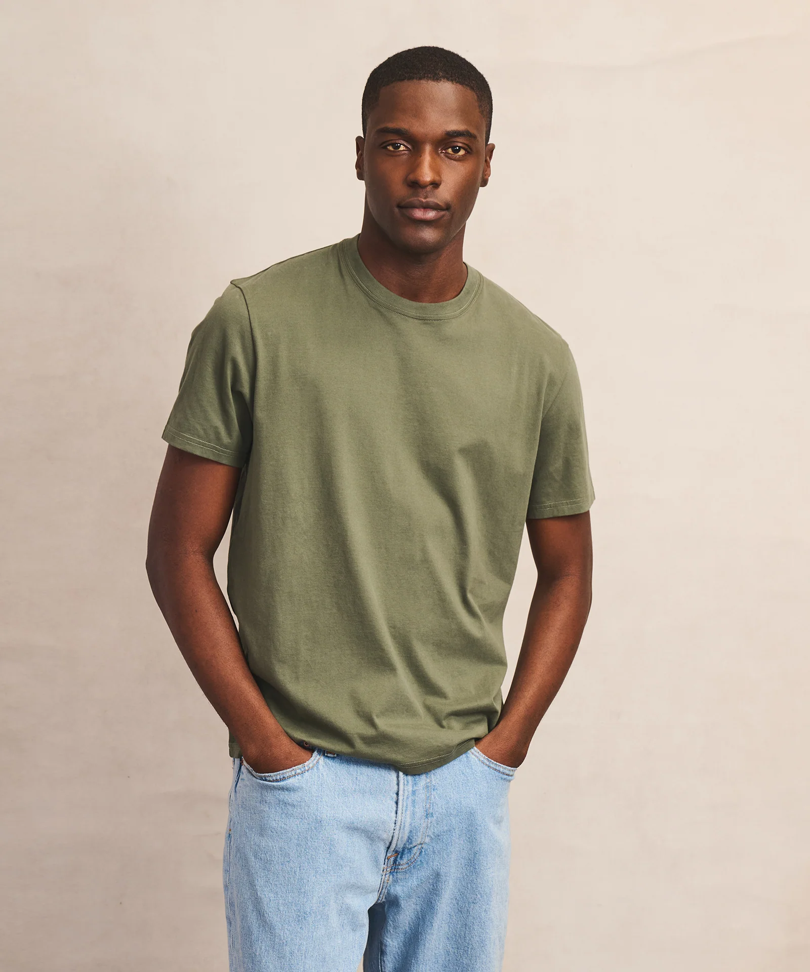 Lightweight Brushed Cotton Tee - Image 7