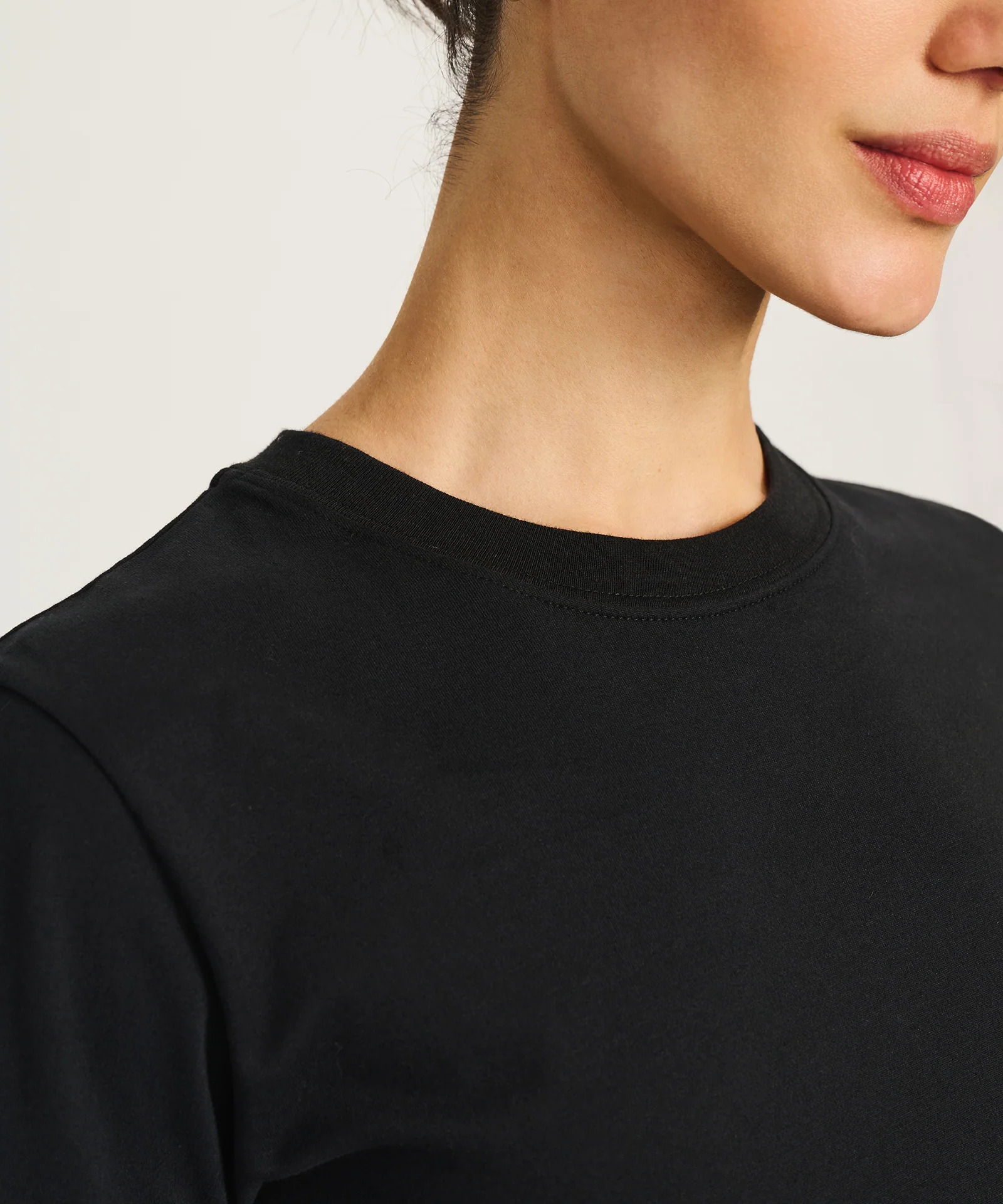 Lightweight Brushed Cotton Relaxed Tee - Image 29