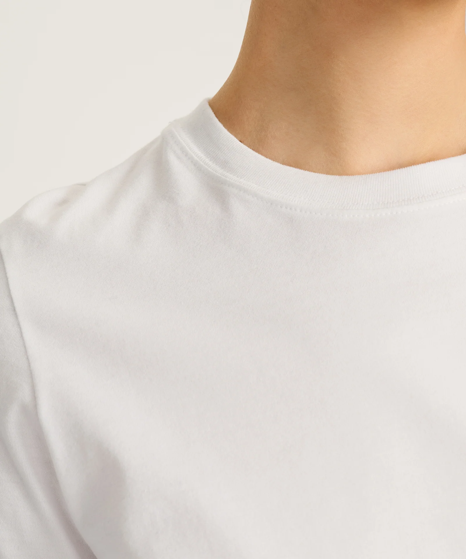 Lightweight Brushed Cotton Relaxed Tee - Image 3
