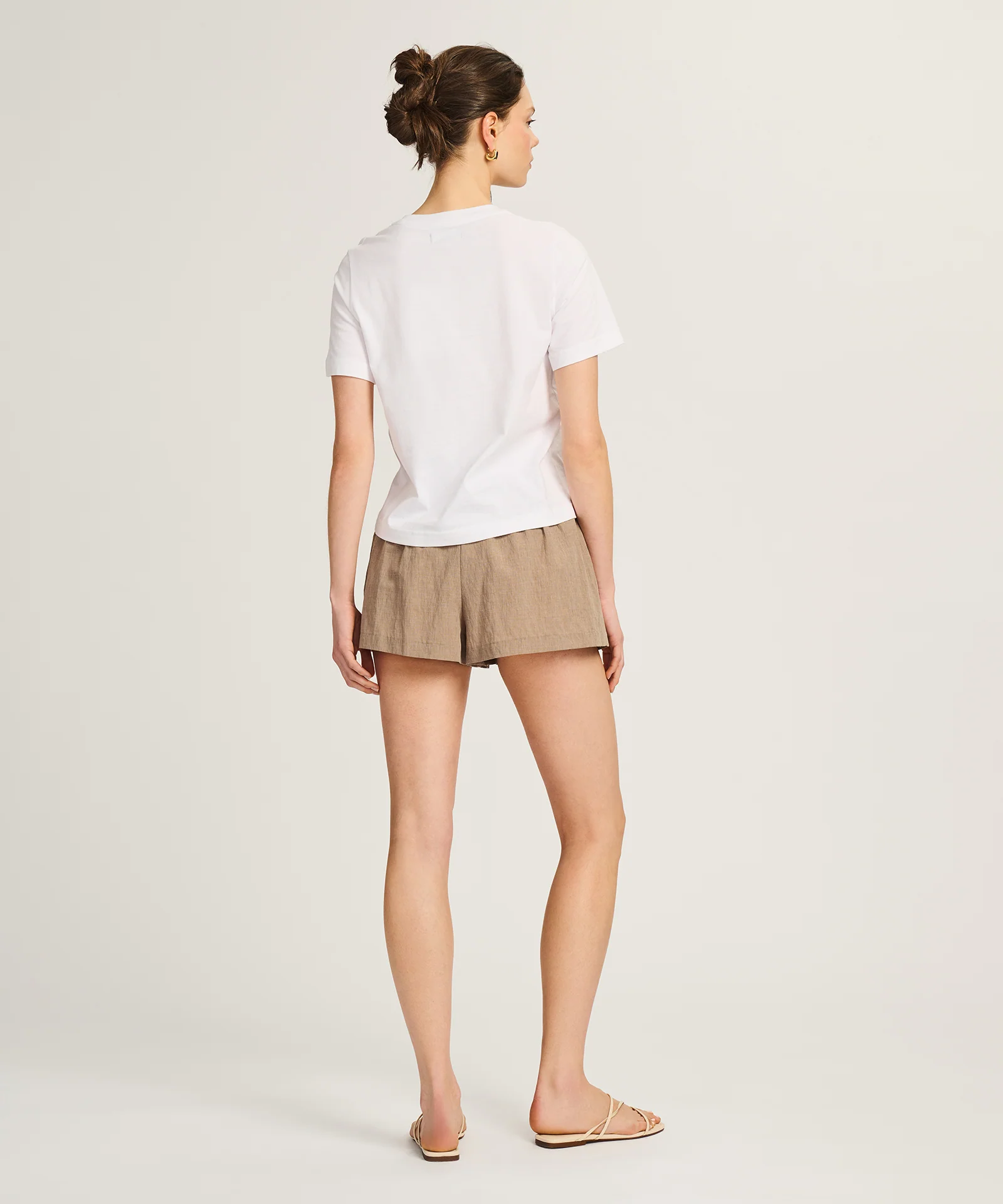 Lightweight Brushed Cotton Relaxed Tee - Image 5