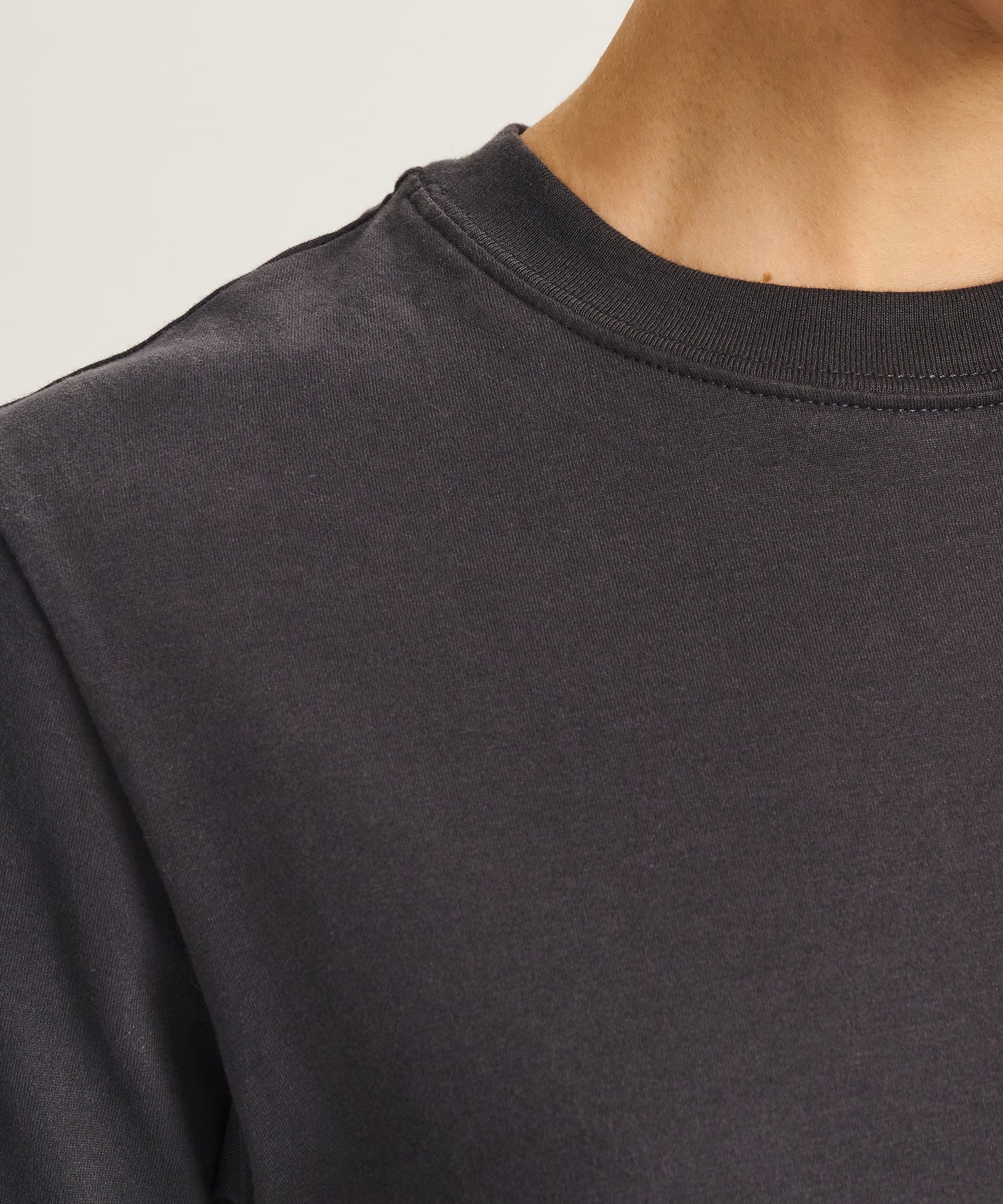 Lightweight Brushed Cotton Relaxed Tee - Image 8
