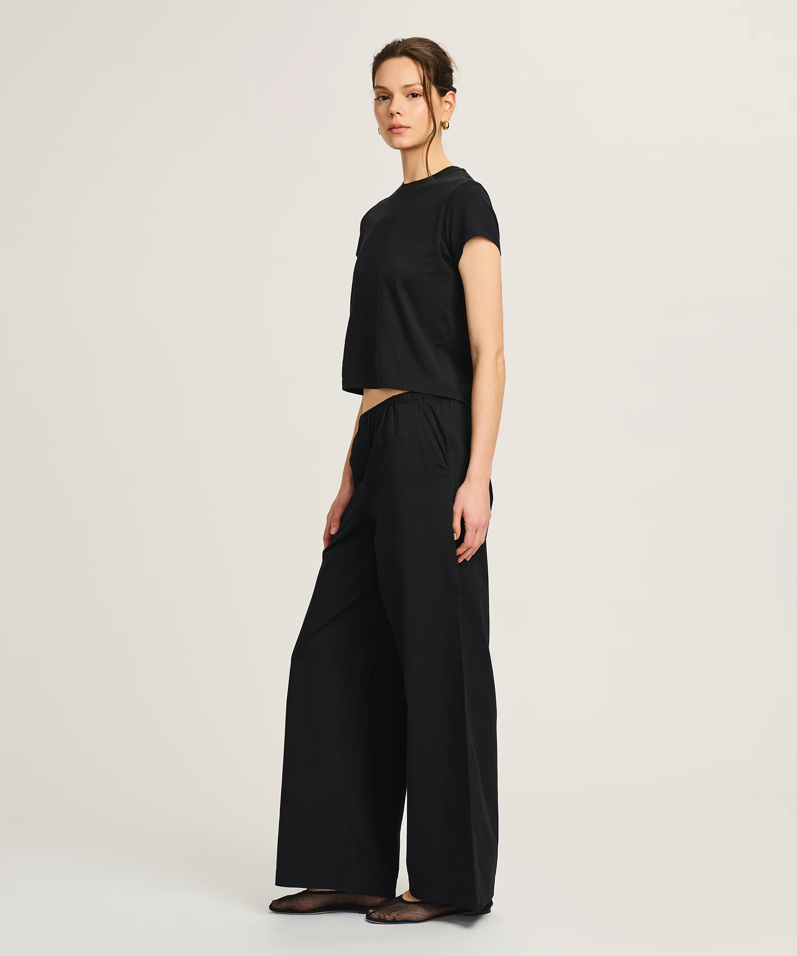 Lightweight Brushed Cotton Slim Tee - Image 19