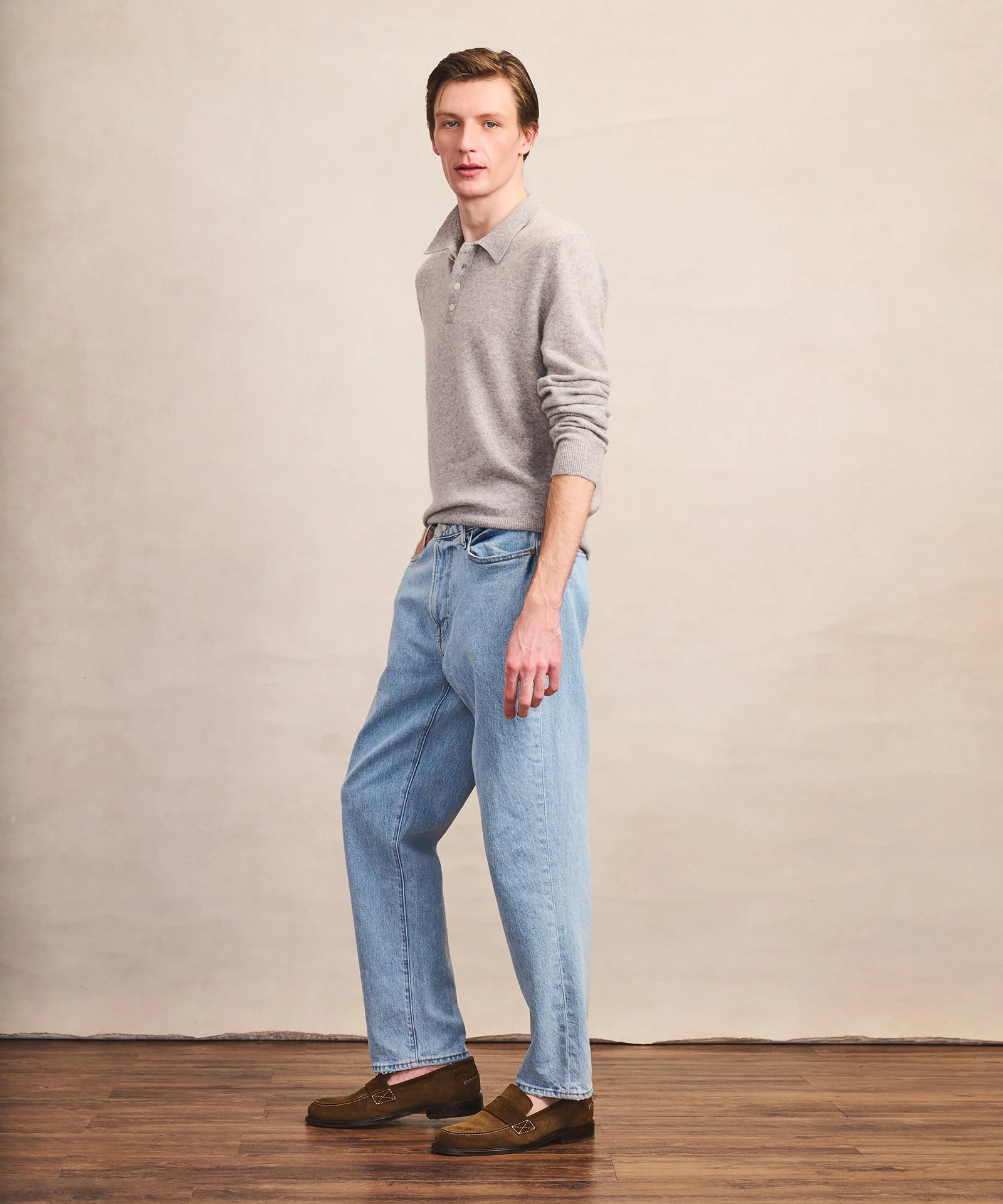 Lightweight Cashmere Polo - Image 11