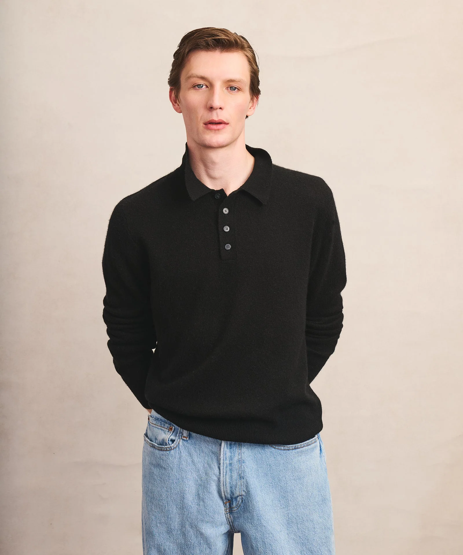 Lightweight Cashmere Polo - Image 13