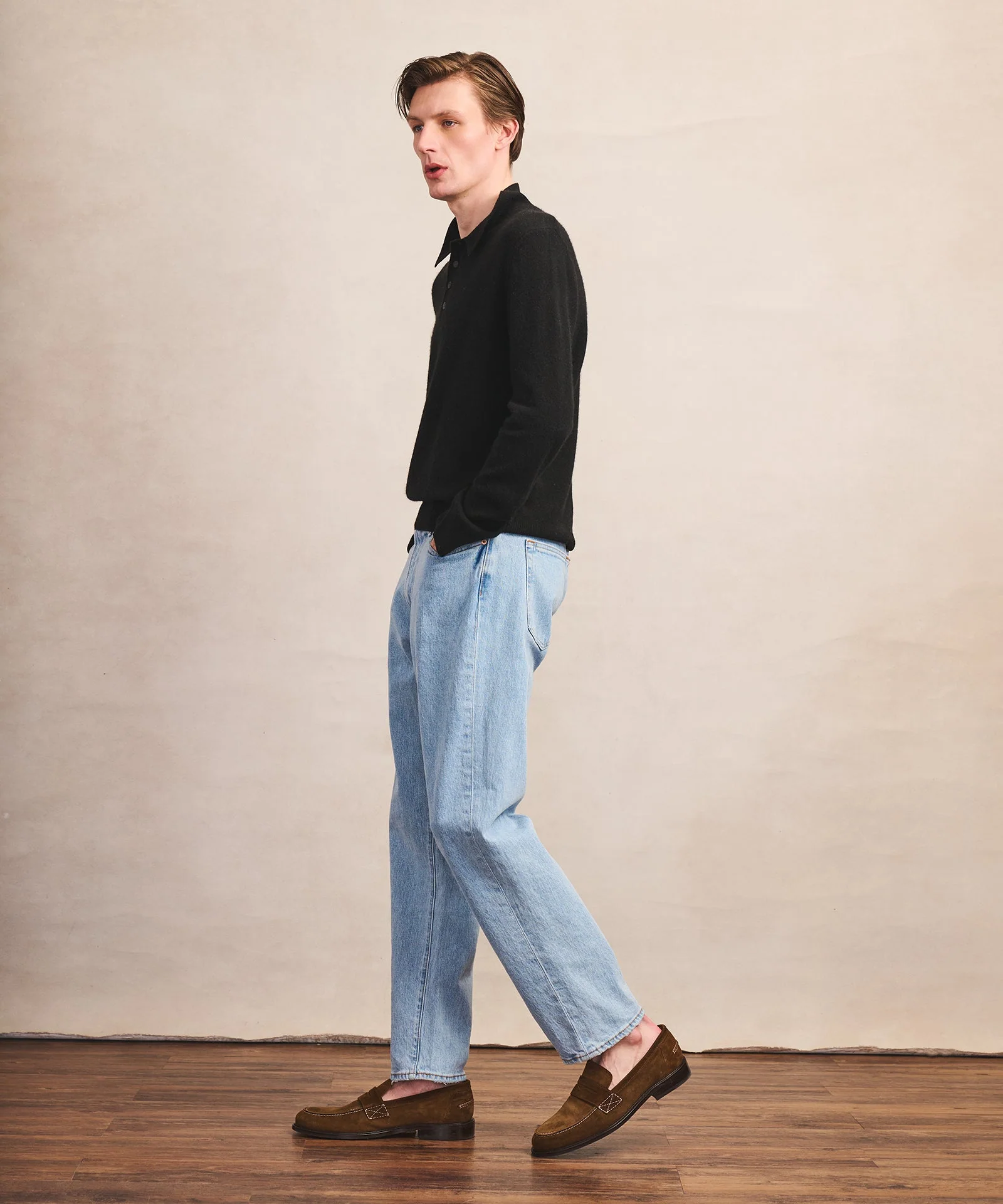 Lightweight Cashmere Polo - Image 17