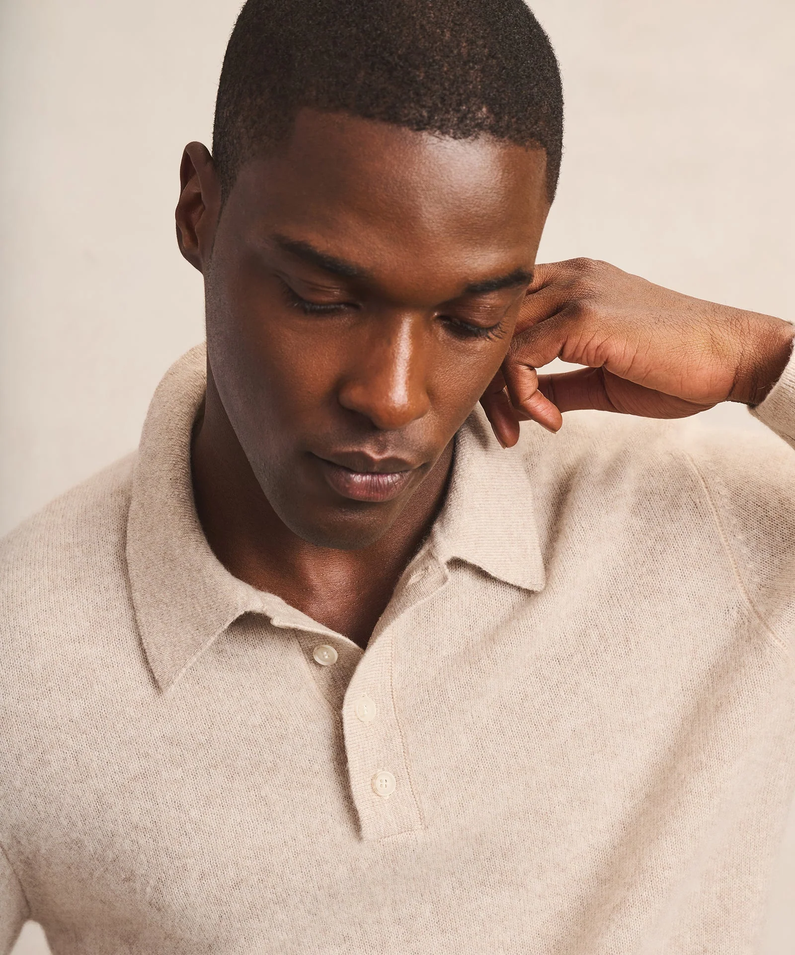 Lightweight Cashmere Polo - Image 19