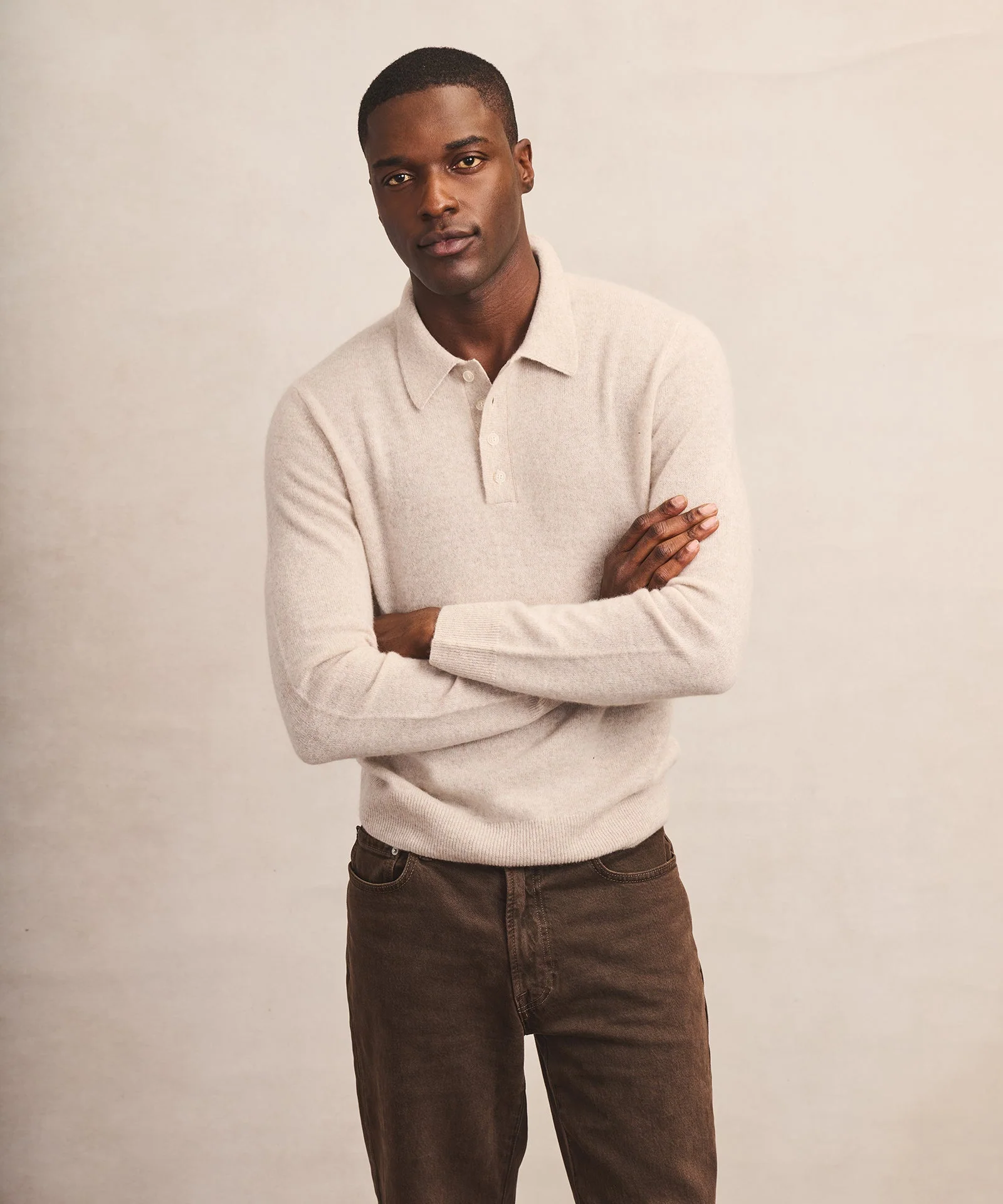 Lightweight Cashmere Polo - Image 21