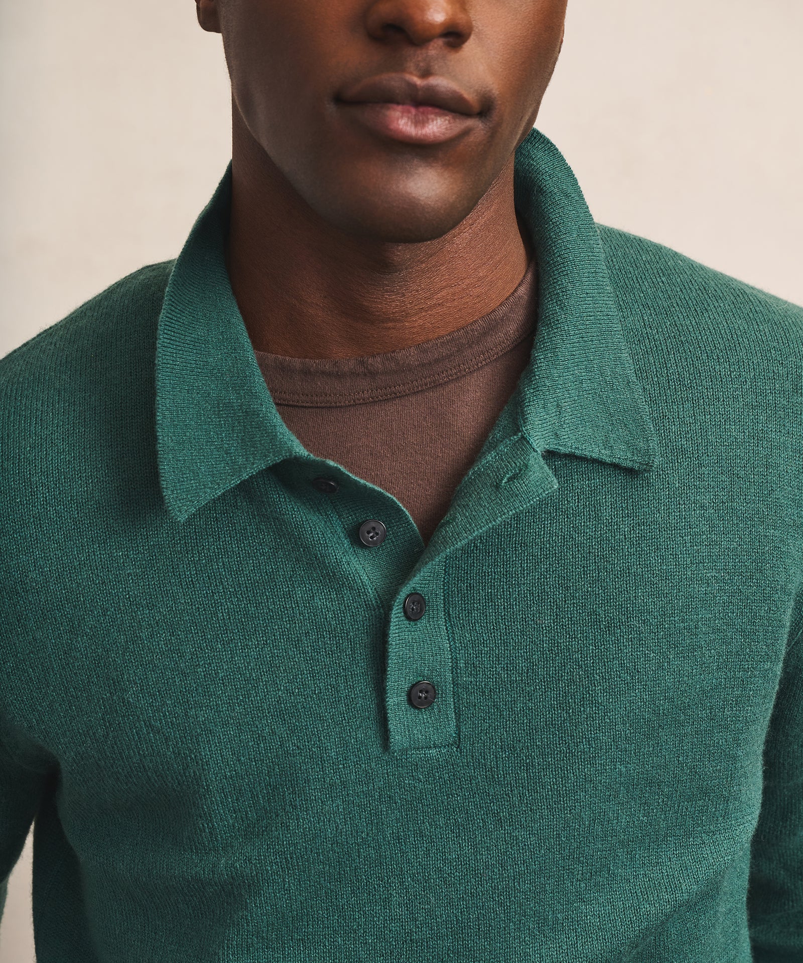 Lightweight Cashmere Polo - Image 4