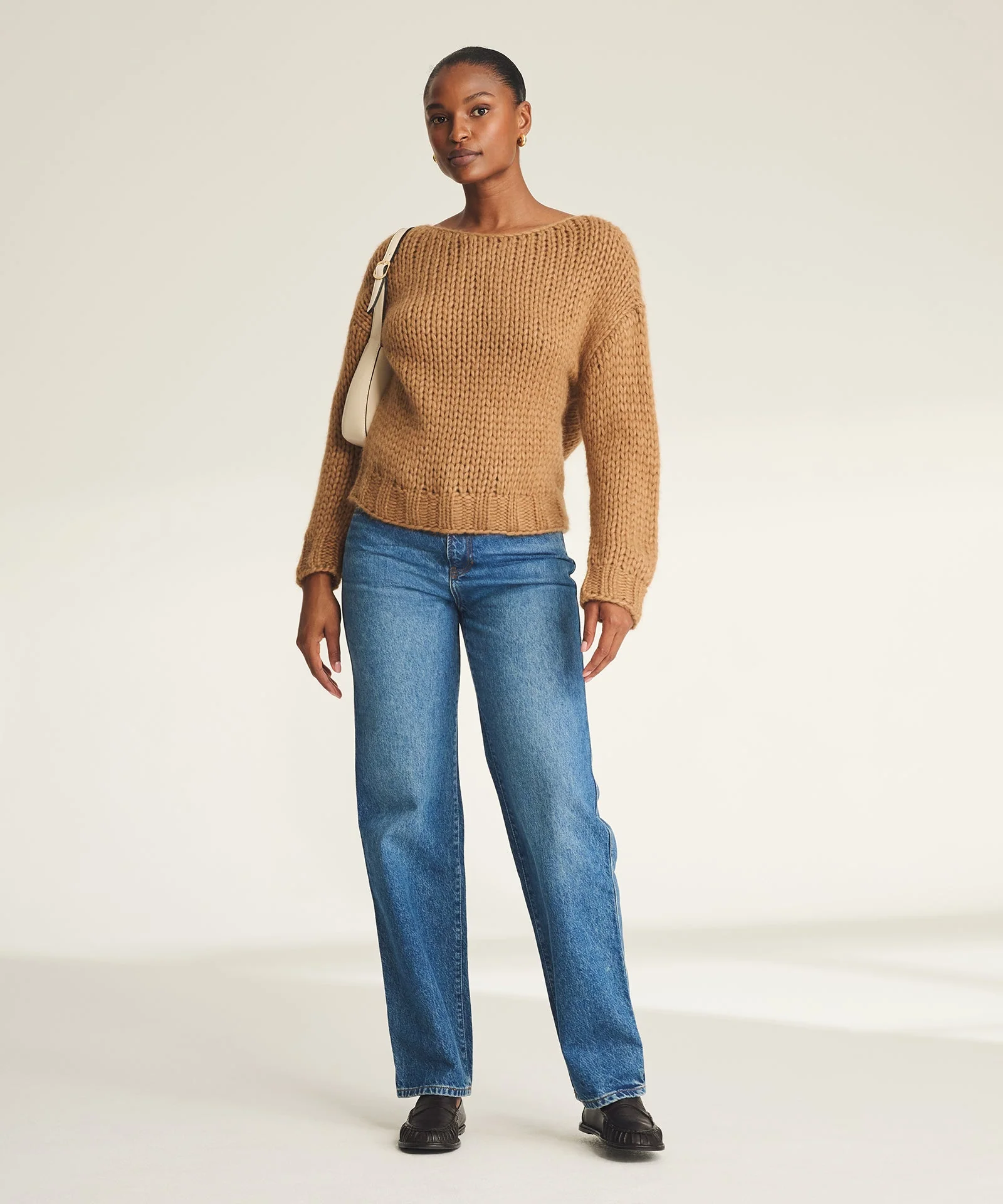 Lofty Alpaca Boatneck Sweater - Image 11