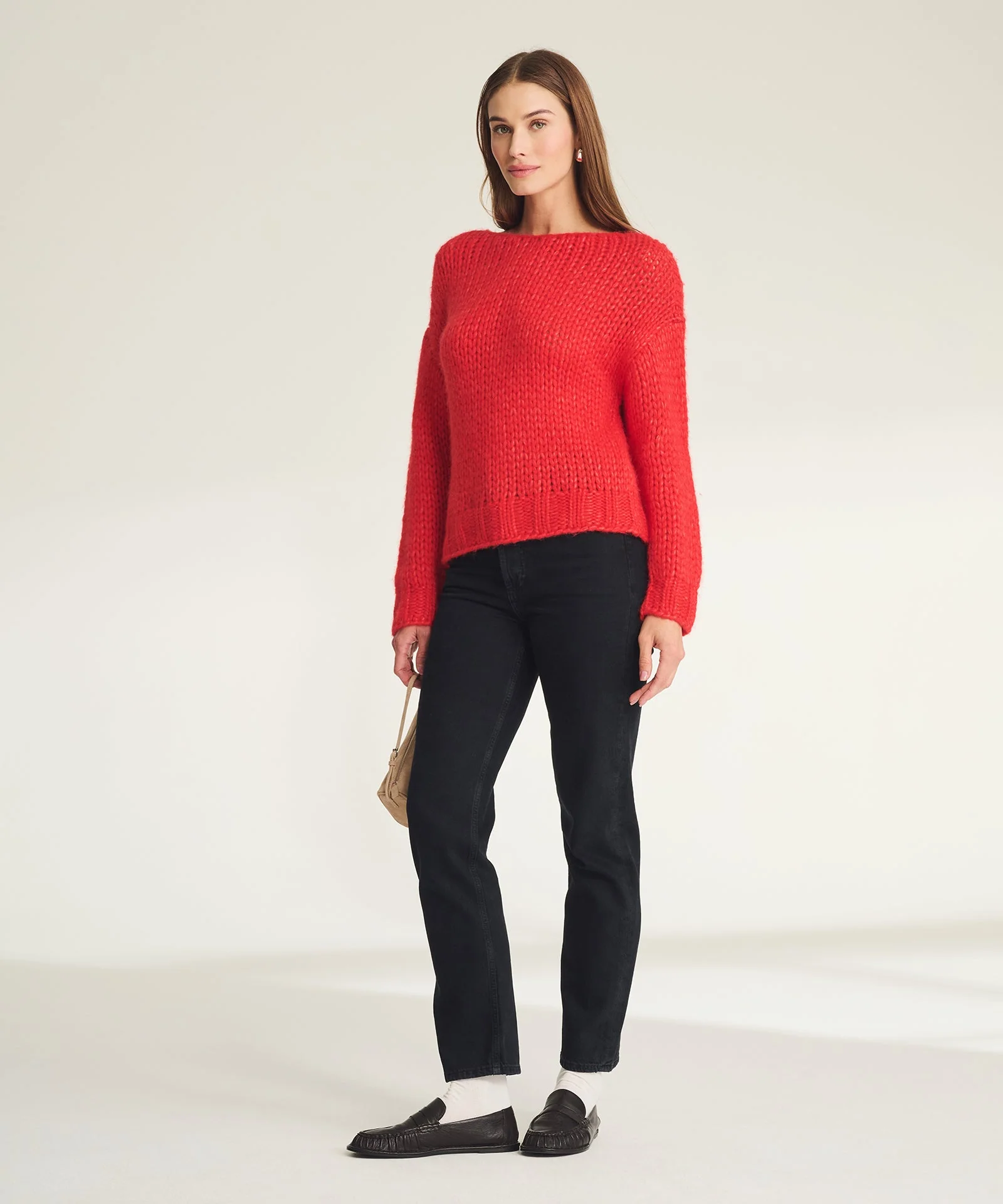 Lofty Alpaca Boatneck Sweater - Image 14