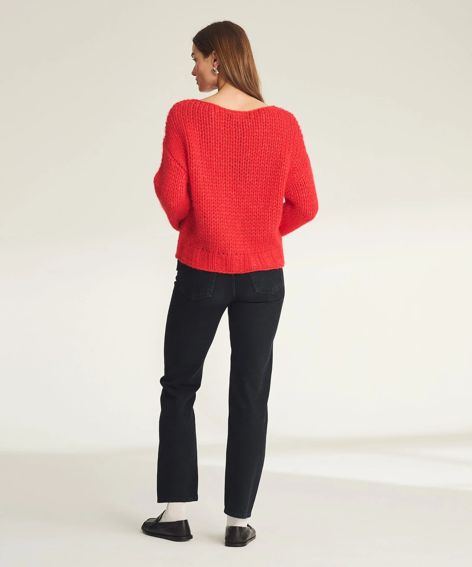 Lofty Alpaca Boatneck Sweater - Image 15