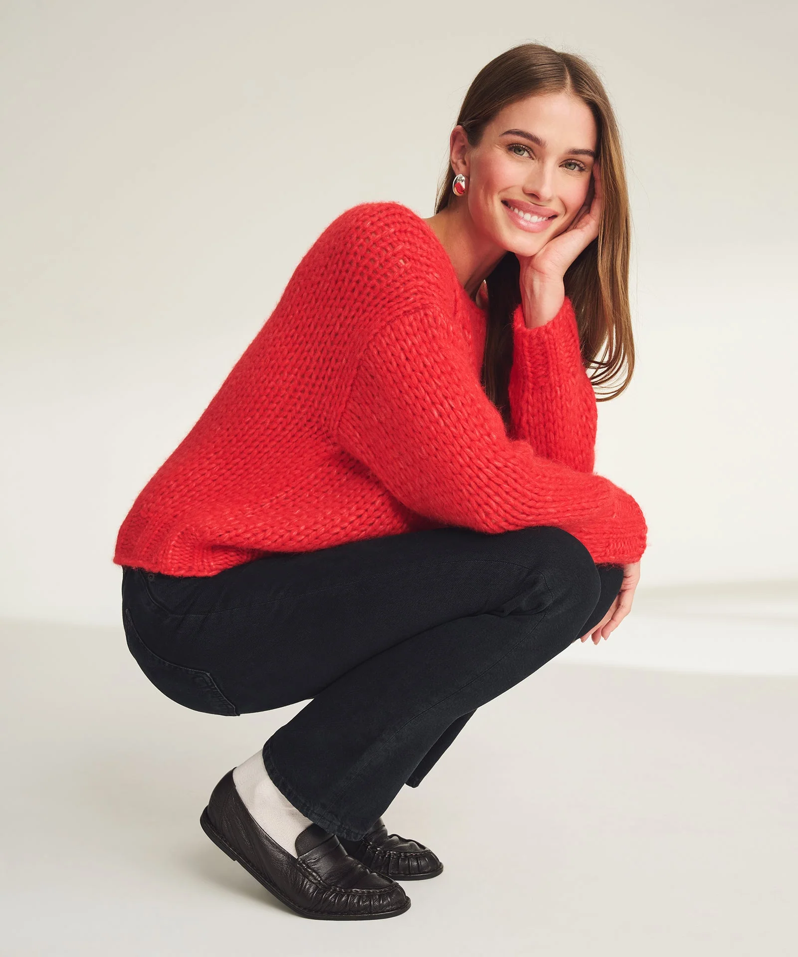 Lofty Alpaca Boatneck Sweater - Image 4