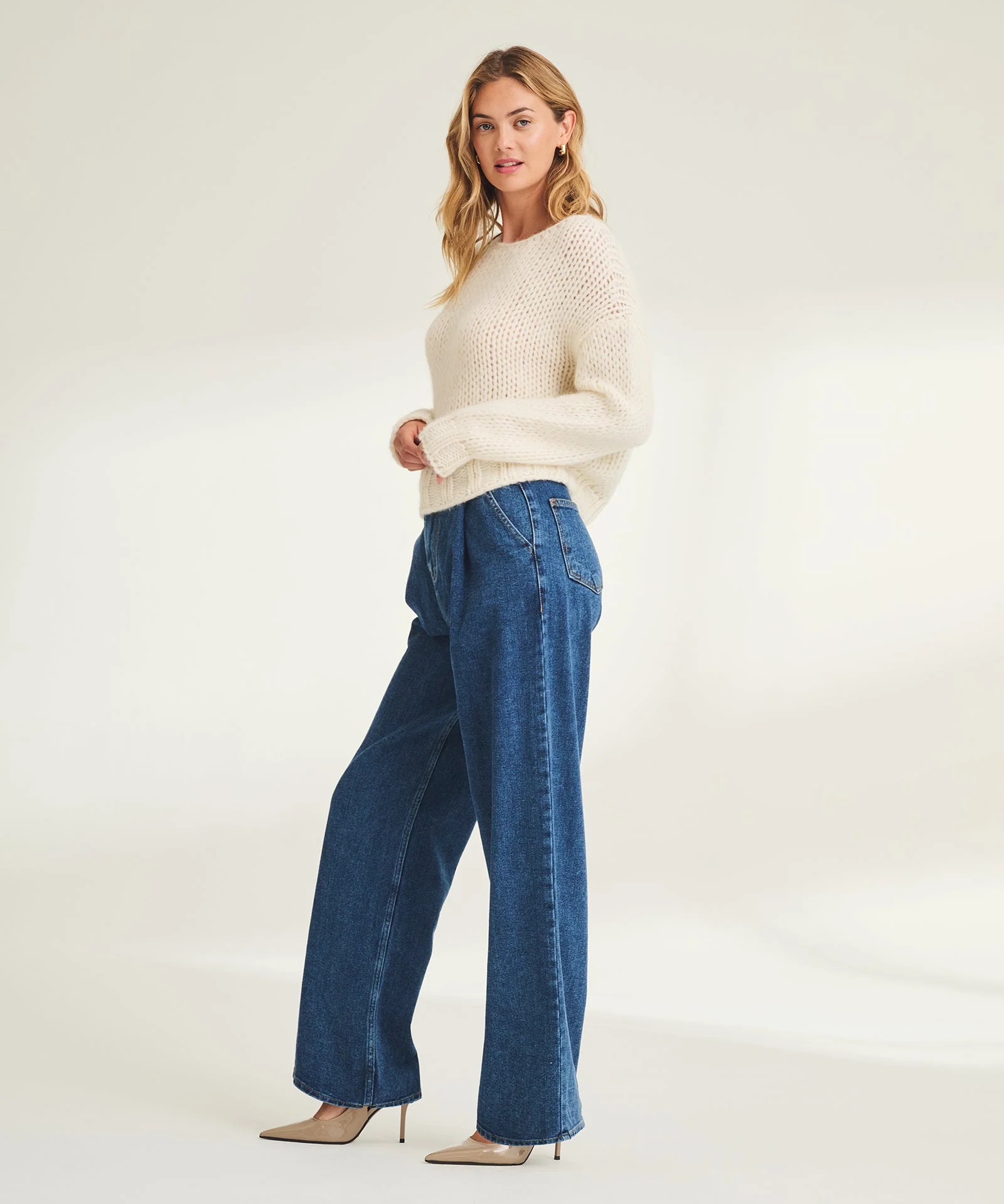 Lofty Alpaca Boatneck Sweater - Image 7