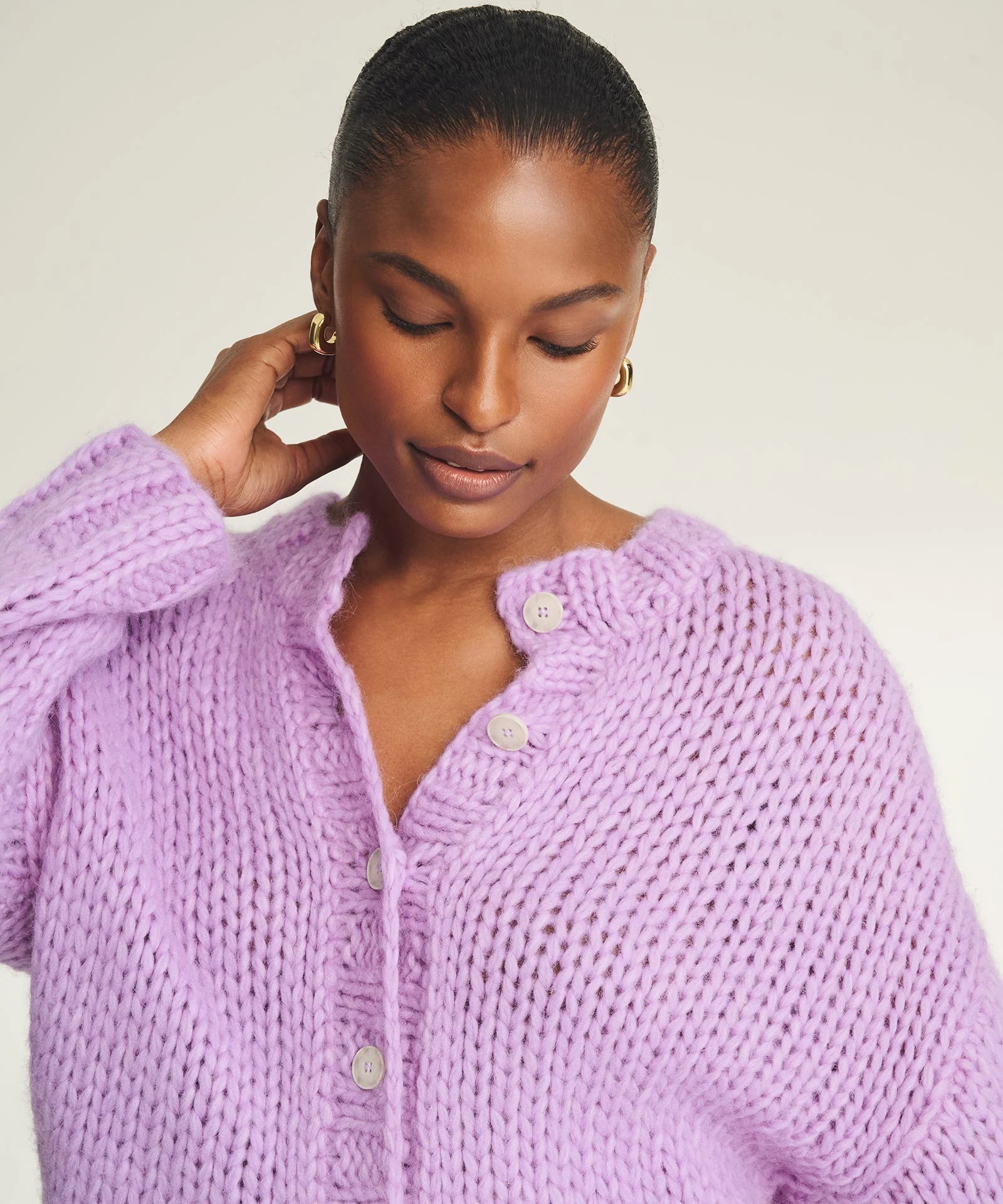 Lofty Alpaca Cardigan - Image 4