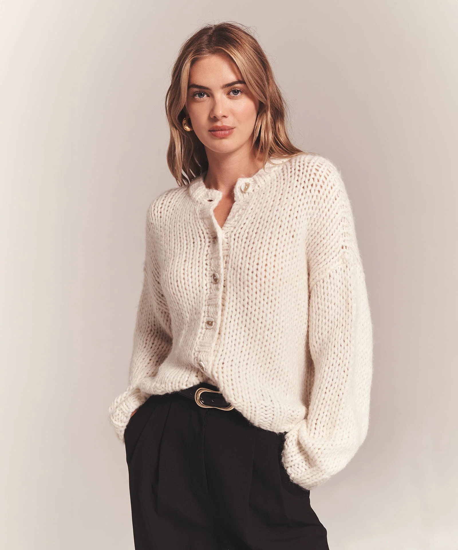 Lofty Alpaca Cardigan - Image 5