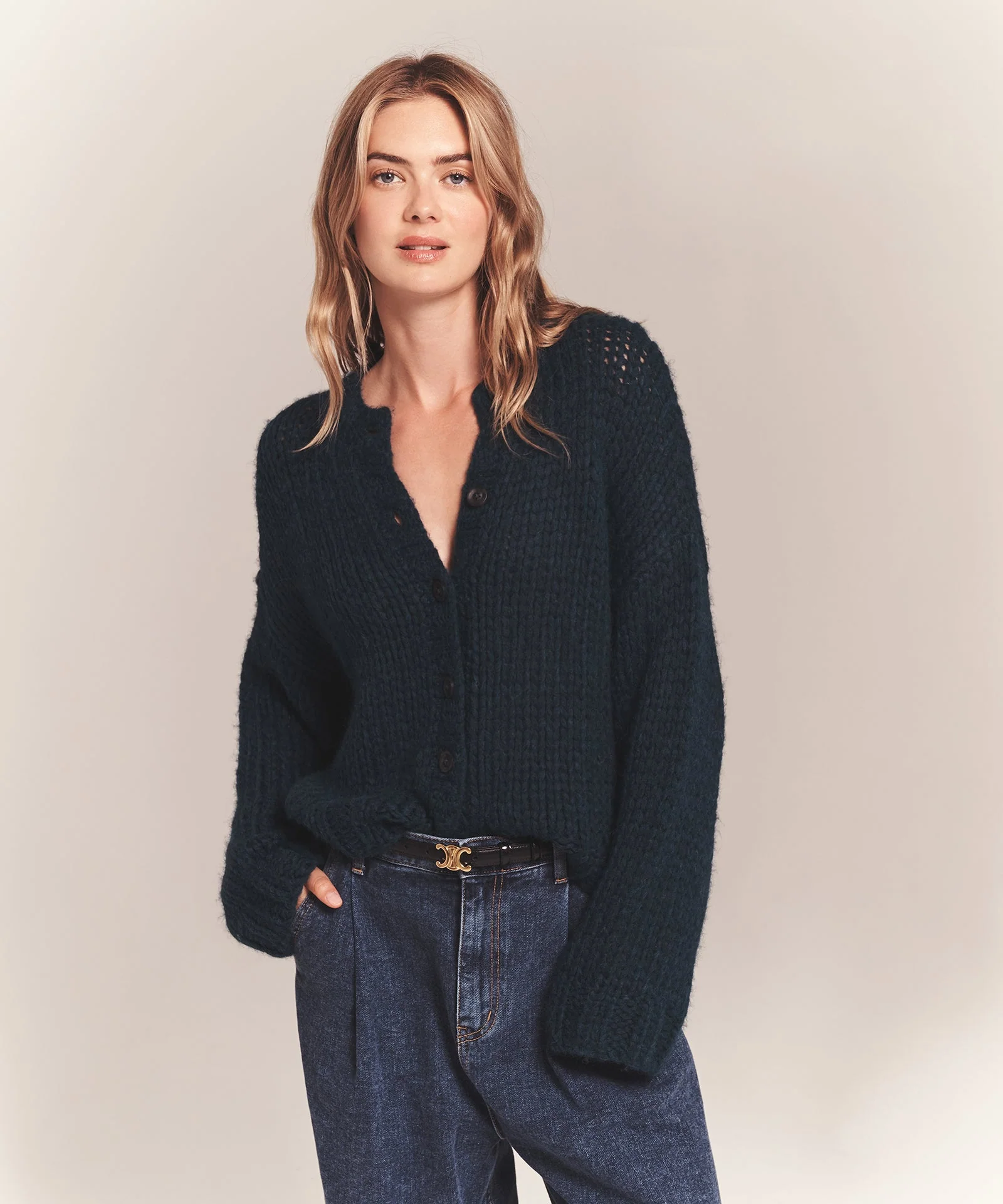 Lofty Alpaca Cardigan - Image 7
