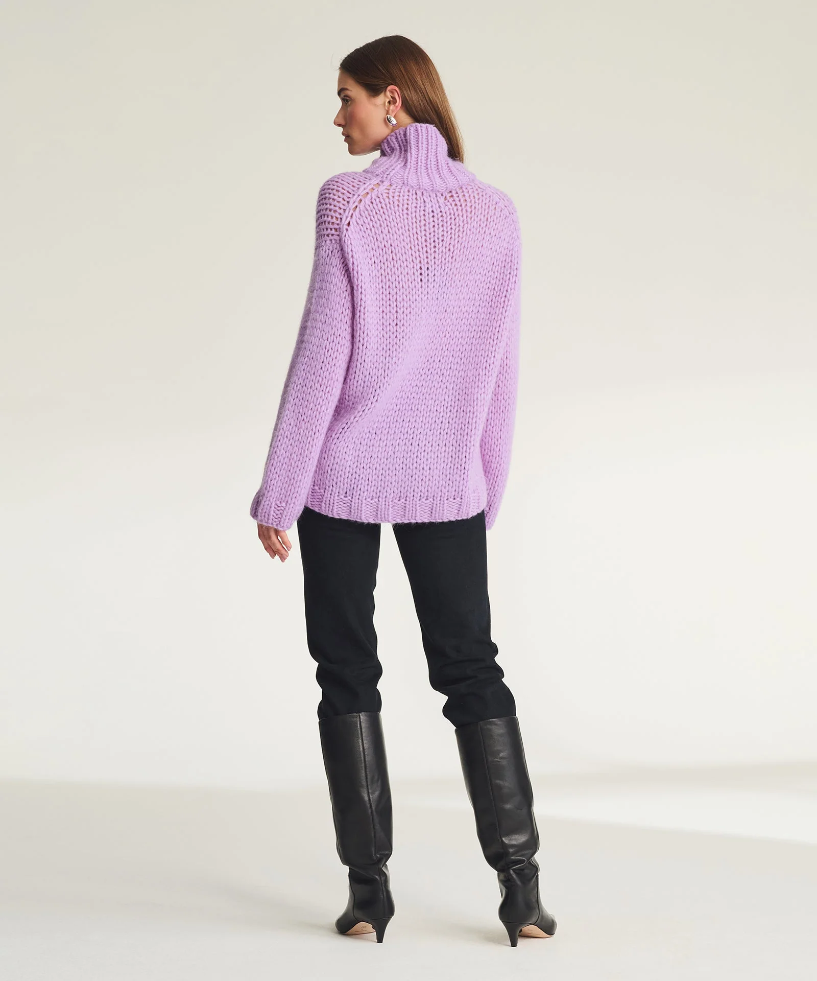 Lofty Alpaca Turtleneck Sweater - Image 10