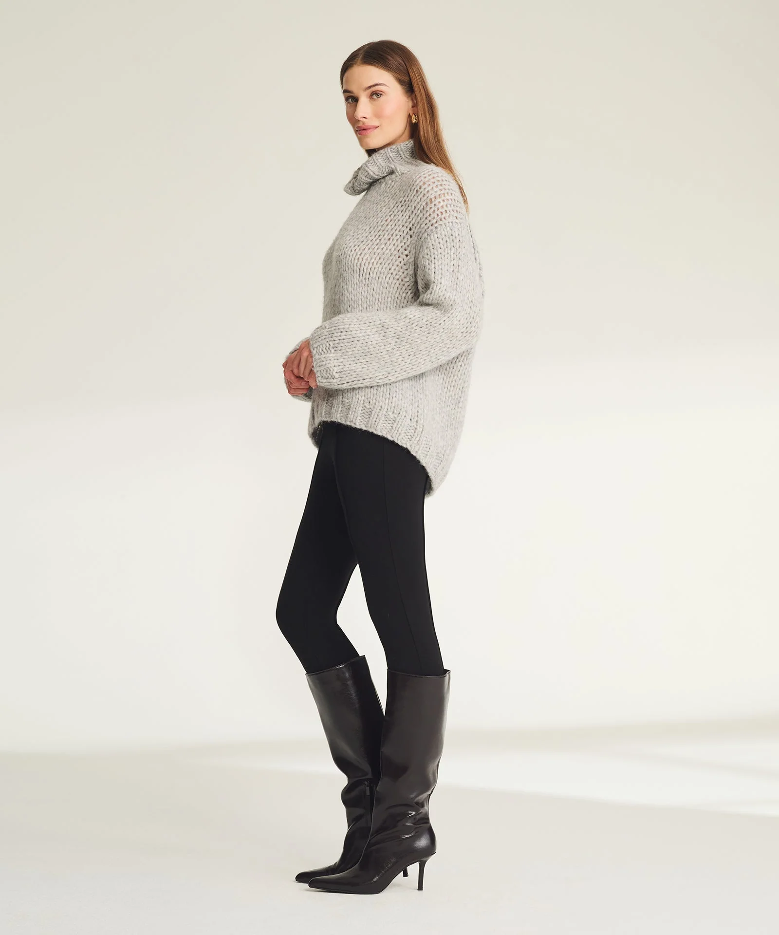 Lofty Alpaca Turtleneck Sweater - Image 5