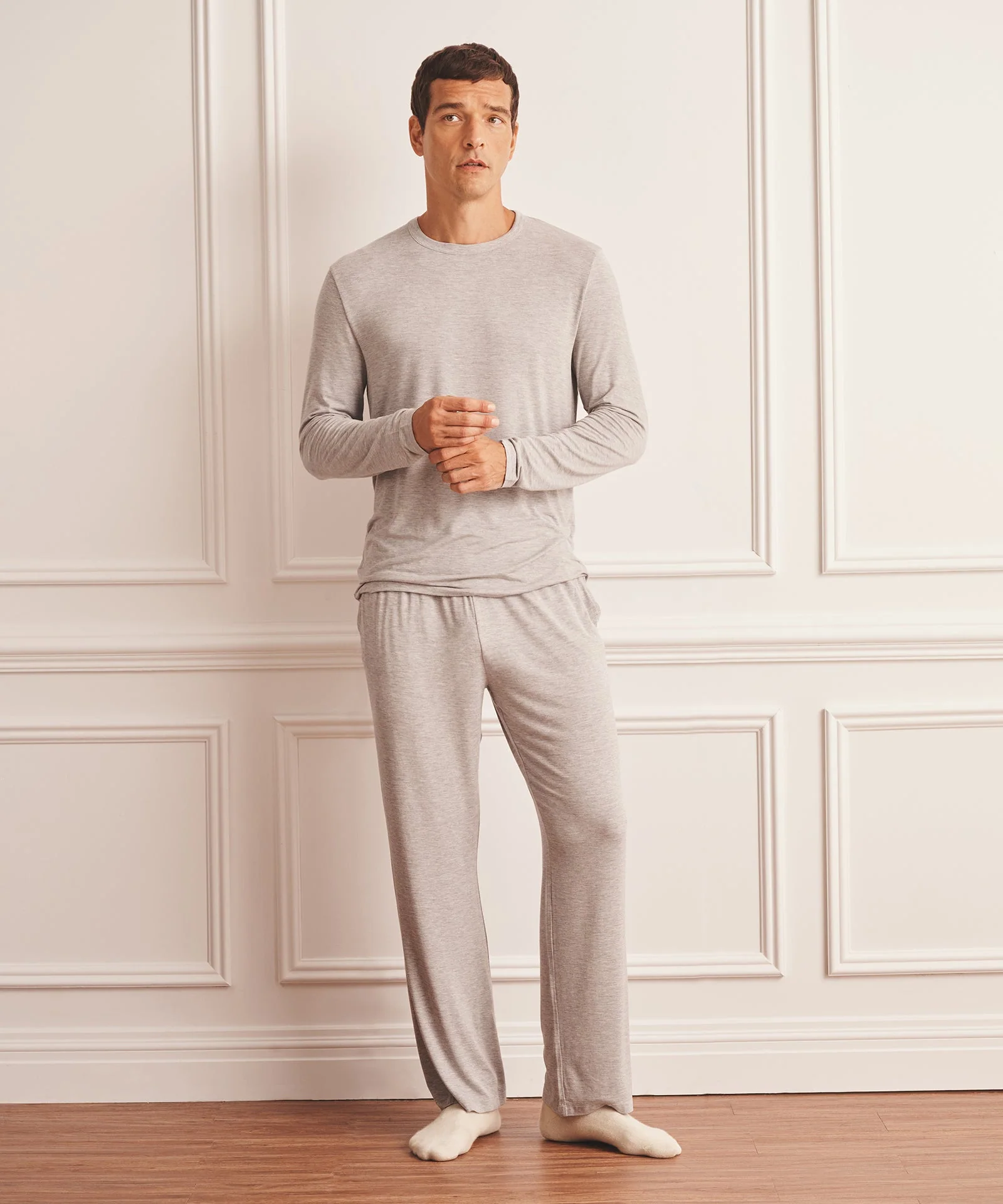 Breathable Long Sleeve Sleep Tee - Image 10