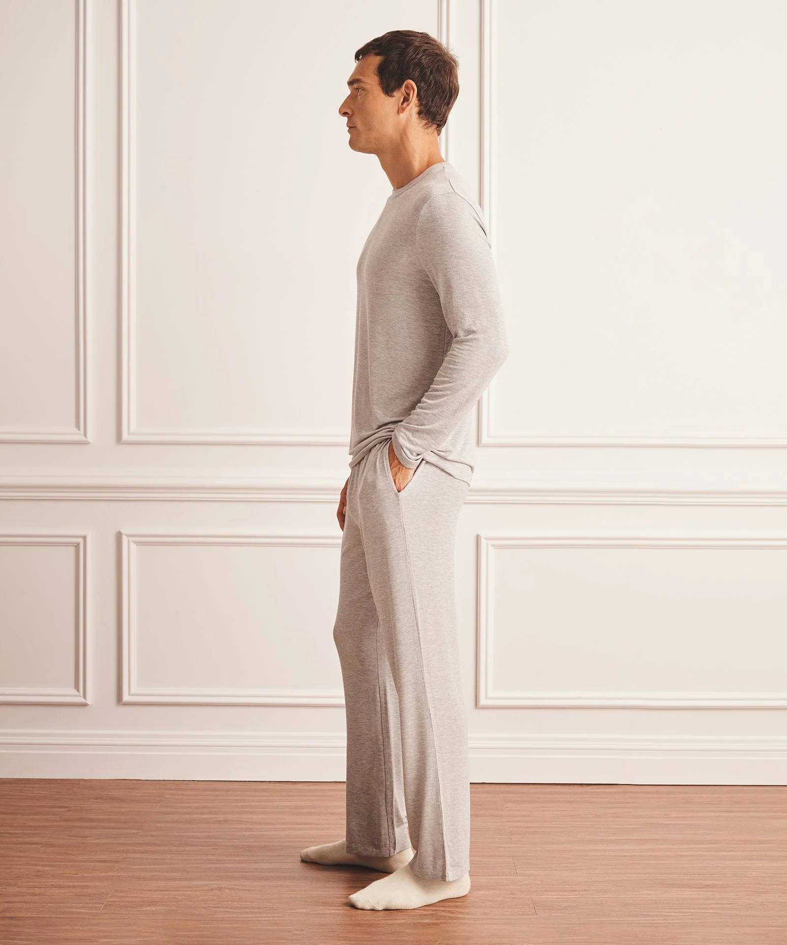 Breathable Long Sleeve Sleep Tee - Image 11