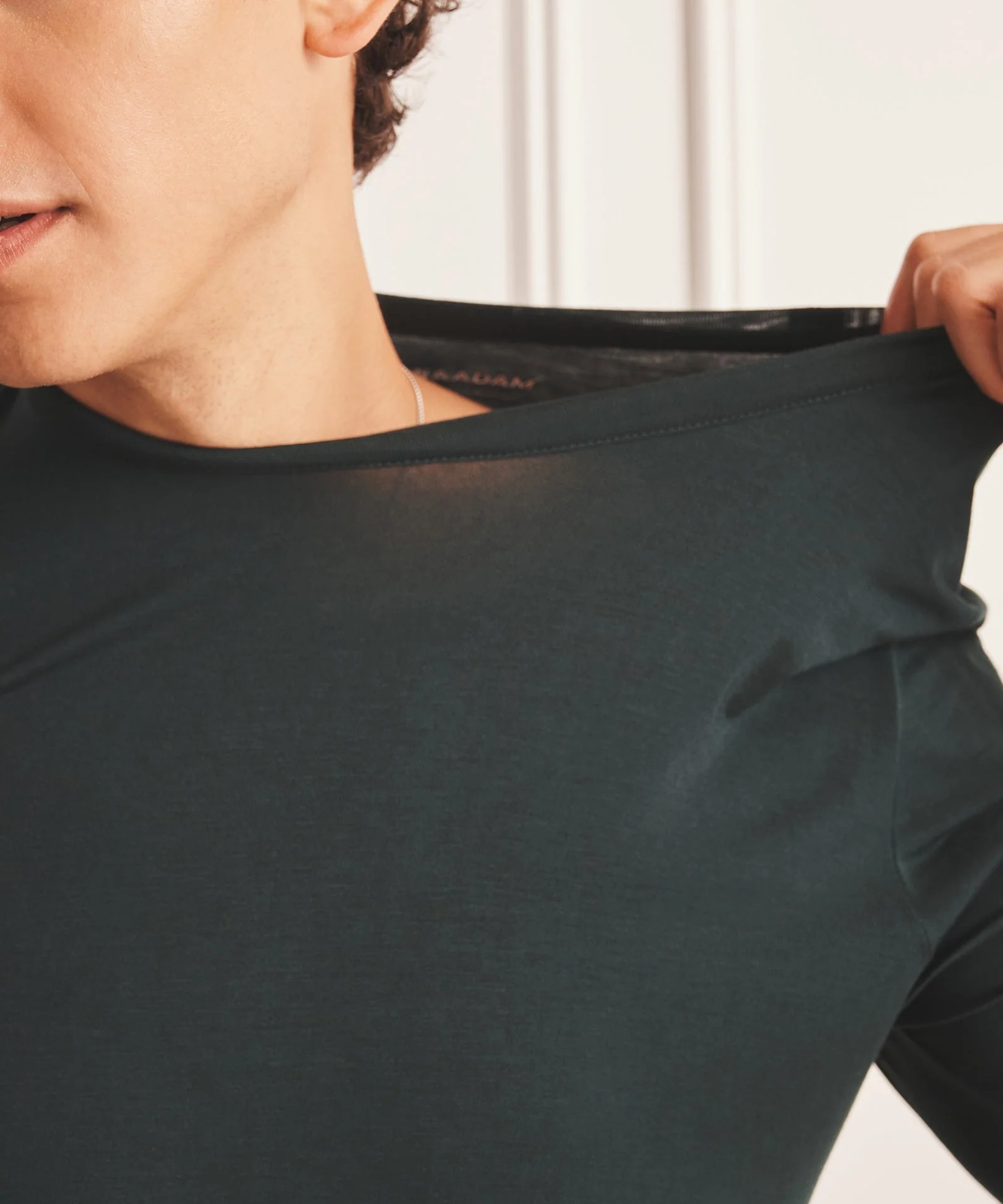 Breathable Long Sleeve Sleep Tee - Image 14