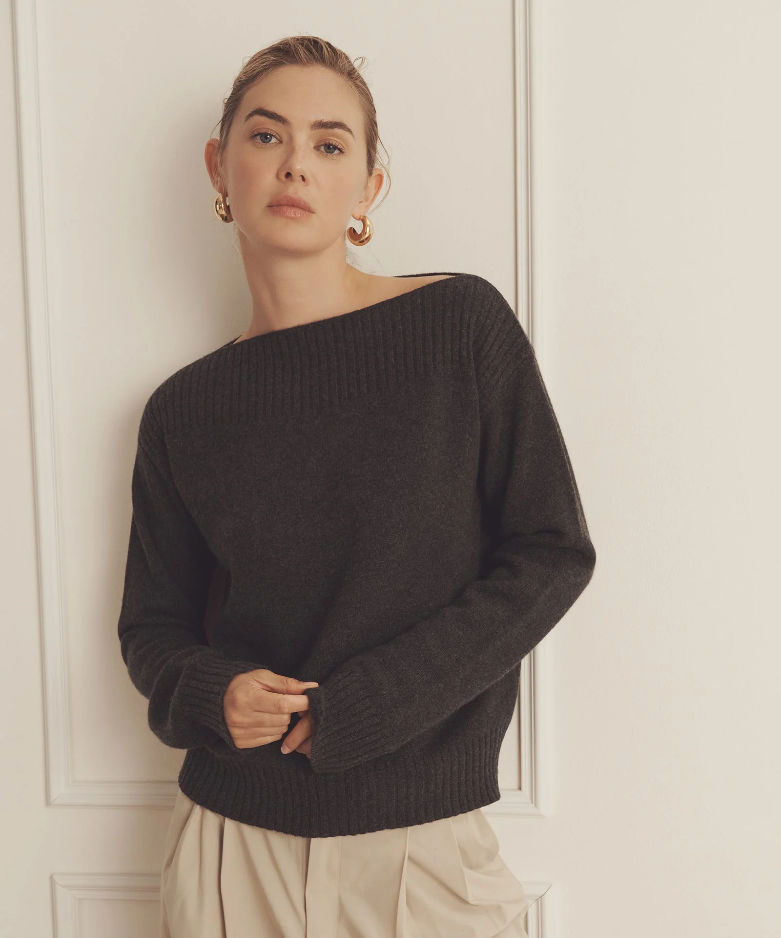 Luxe Cashmere Boatneck - Image 12