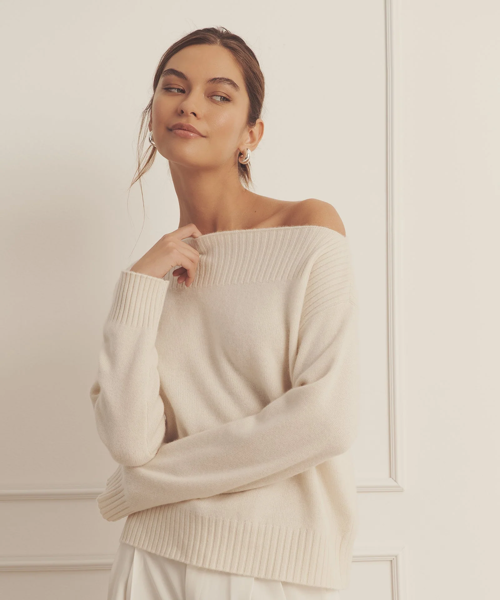 Luxe Cashmere Boatneck - Image 5