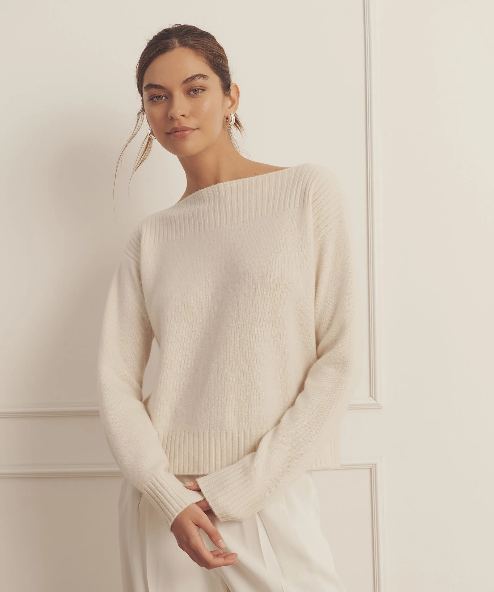 Luxe Cashmere Boatneck - Image 6