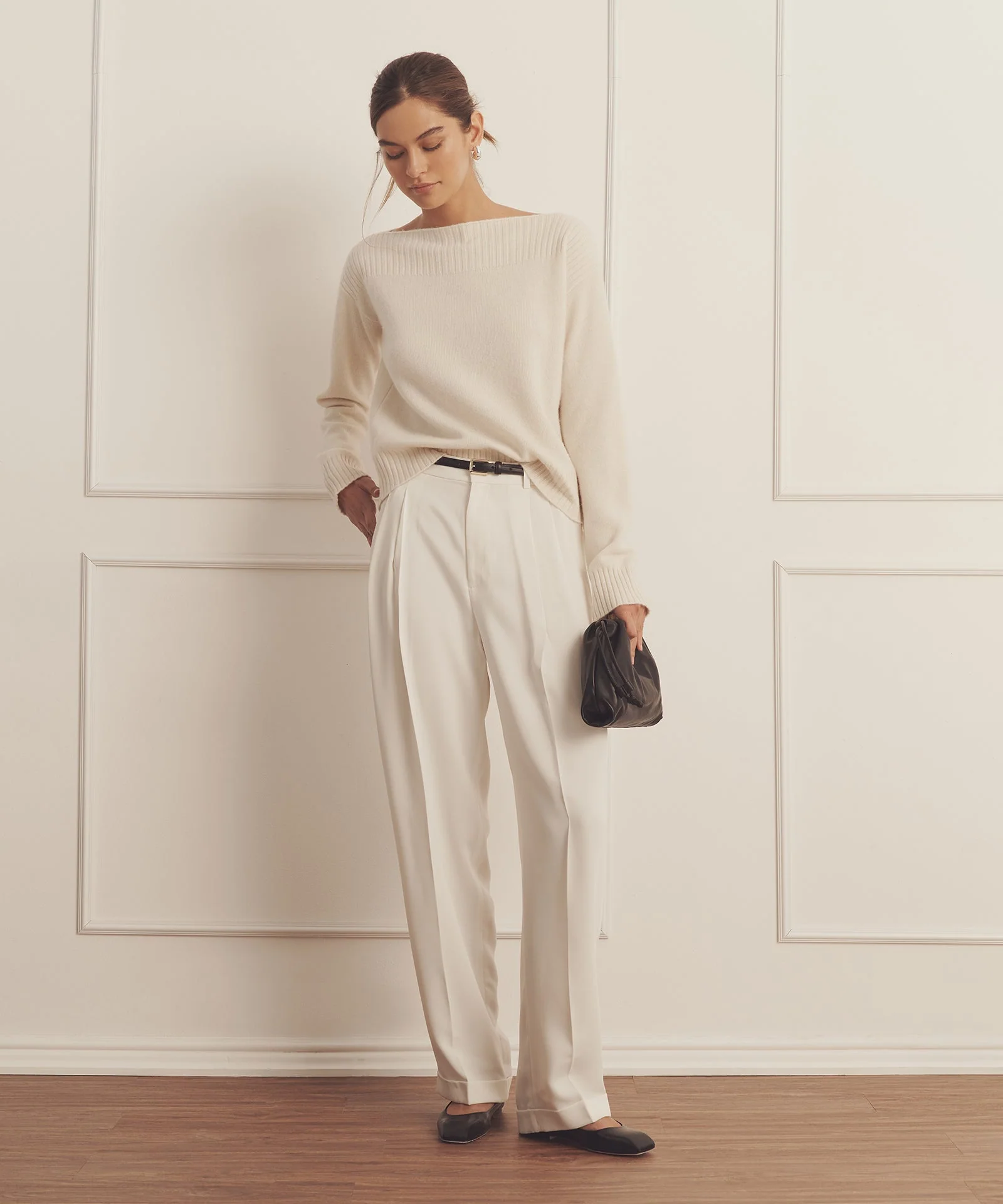 Luxe Cashmere Boatneck - Image 7