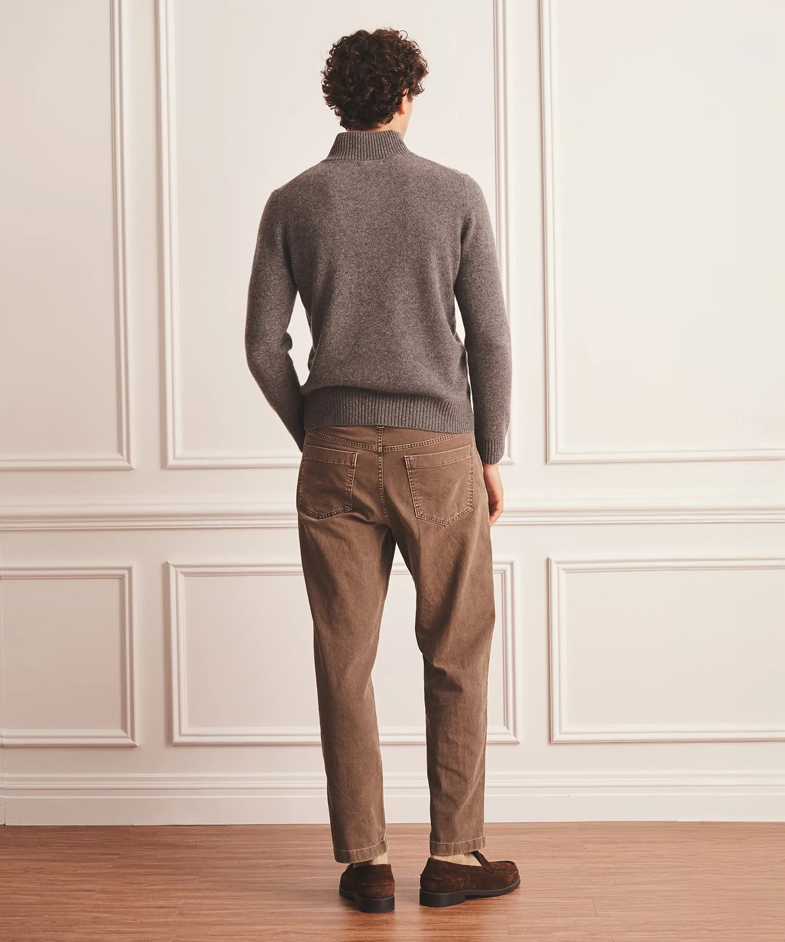 Luxe Cashmere Button Pullover Sweater - Image 22
