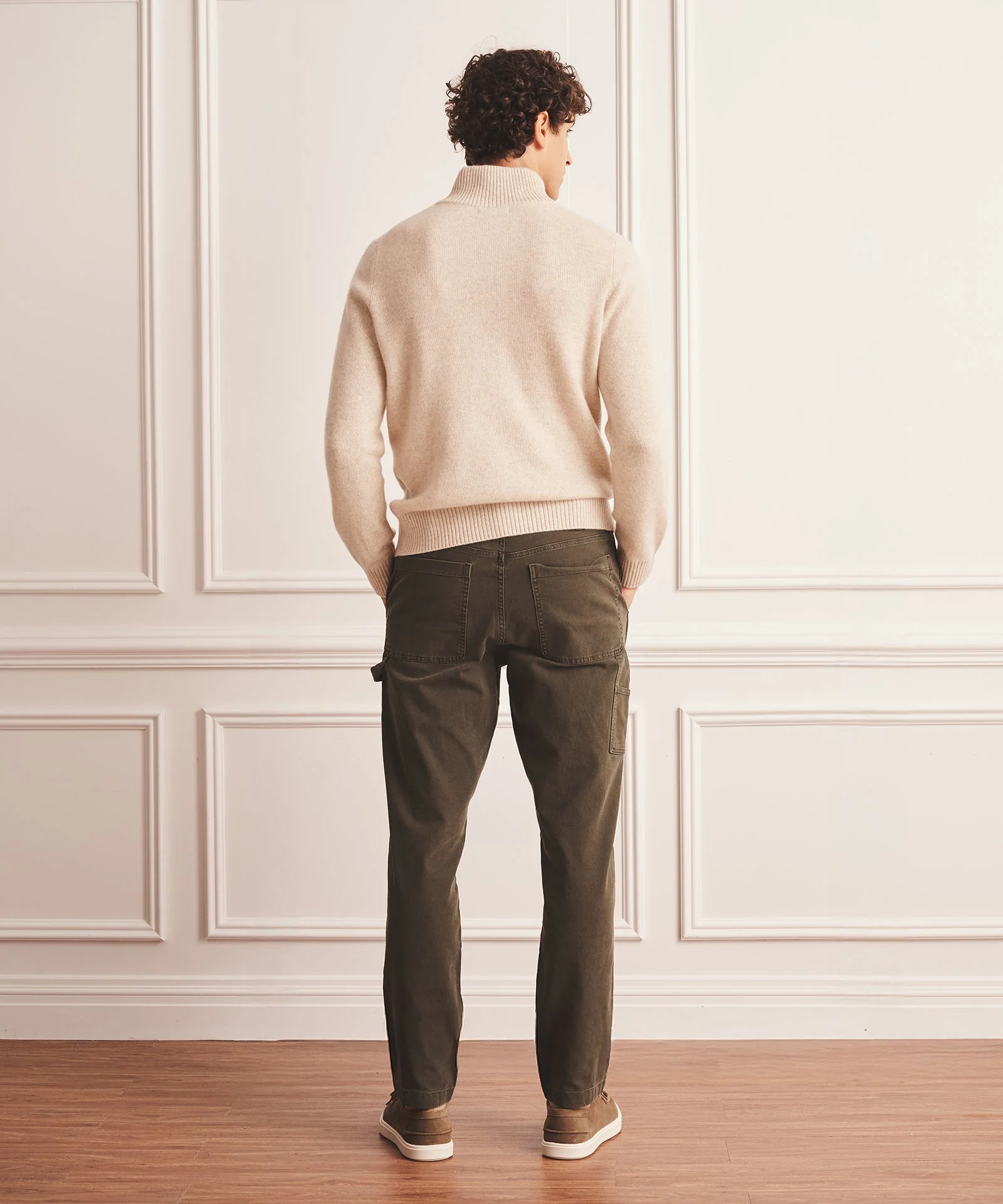 Luxe Cashmere Button Pullover Sweater - Image 25