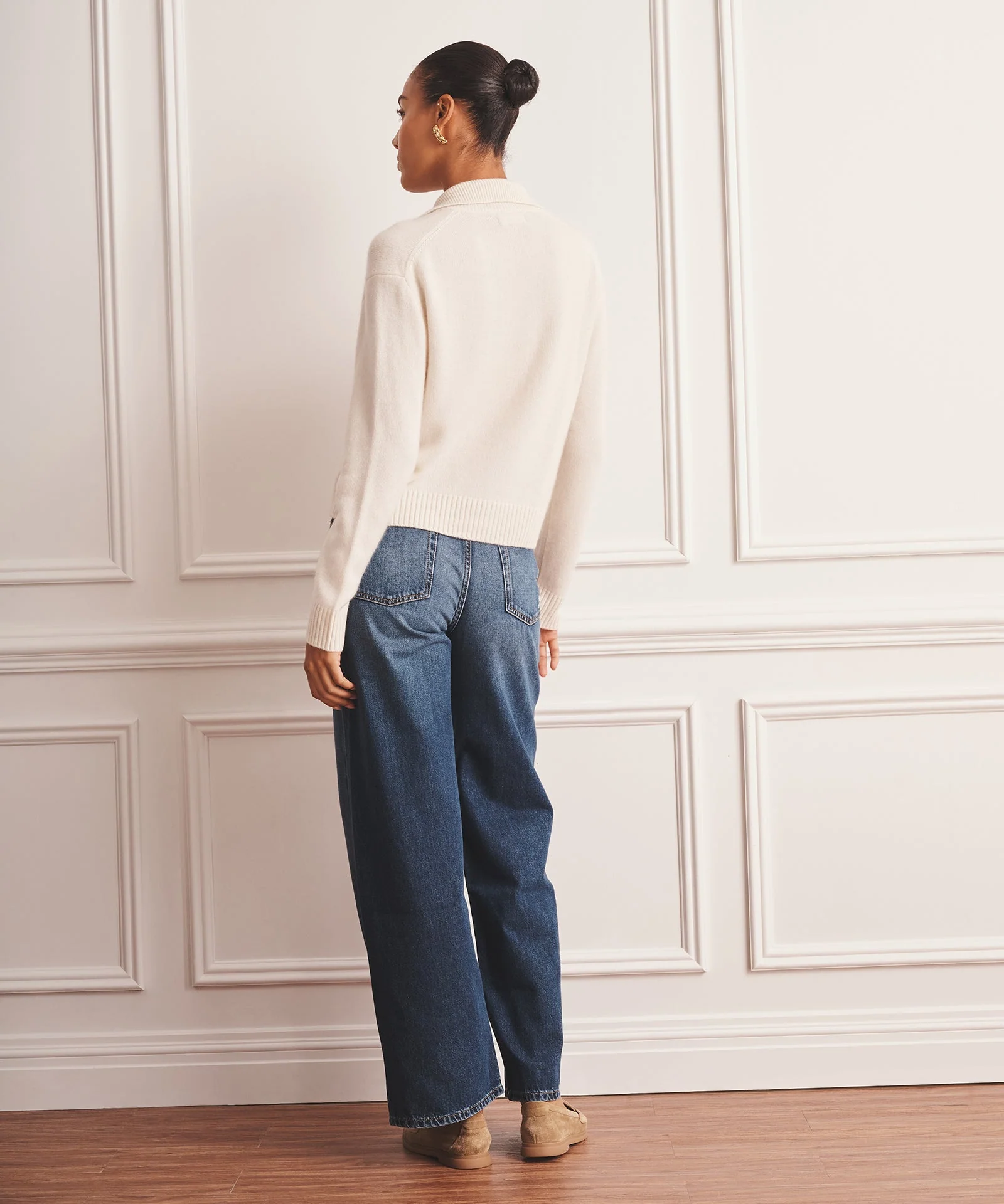 Collared Cashmere Cardigan - Image 12