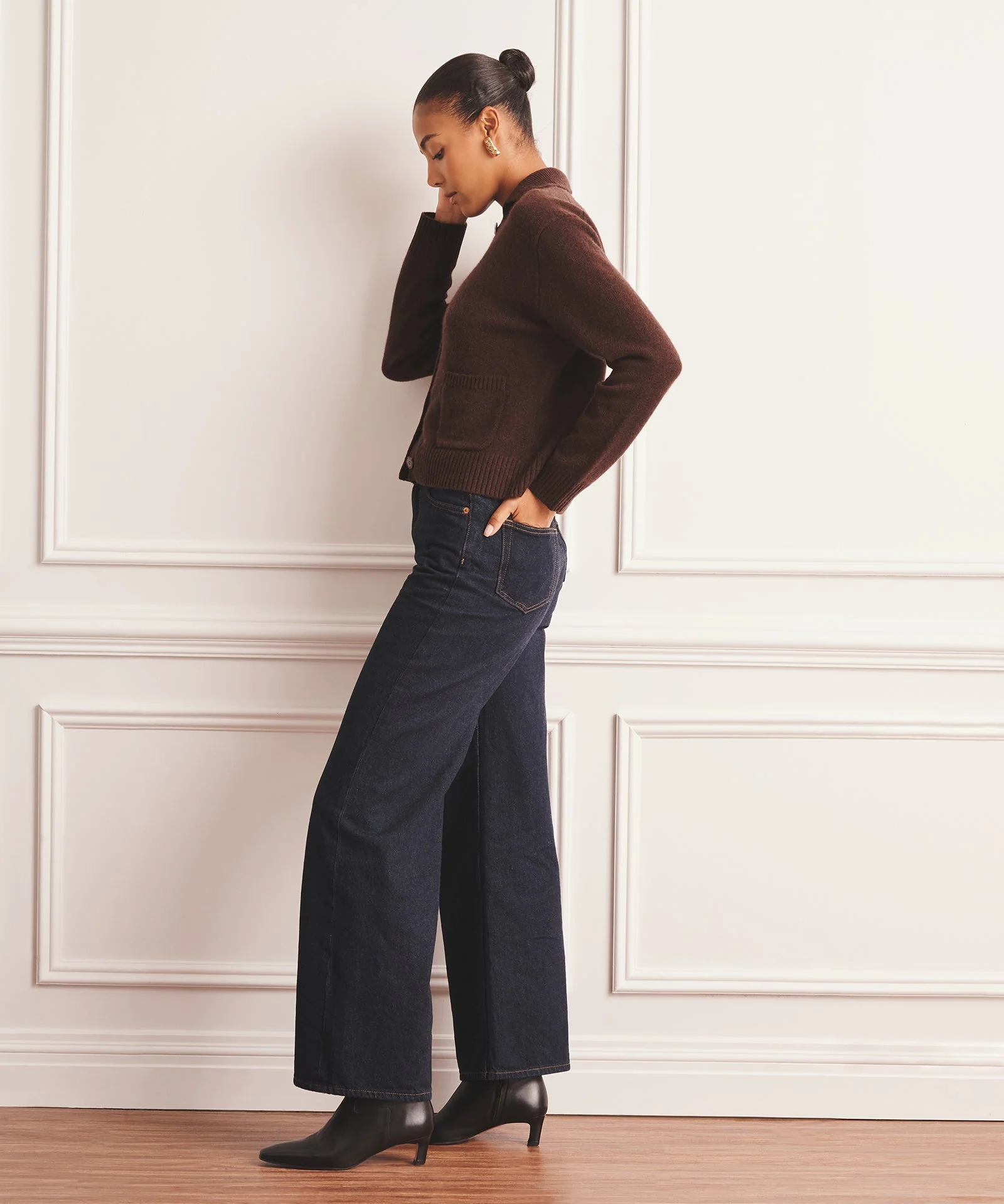 Collared Cashmere Cardigan - Image 15