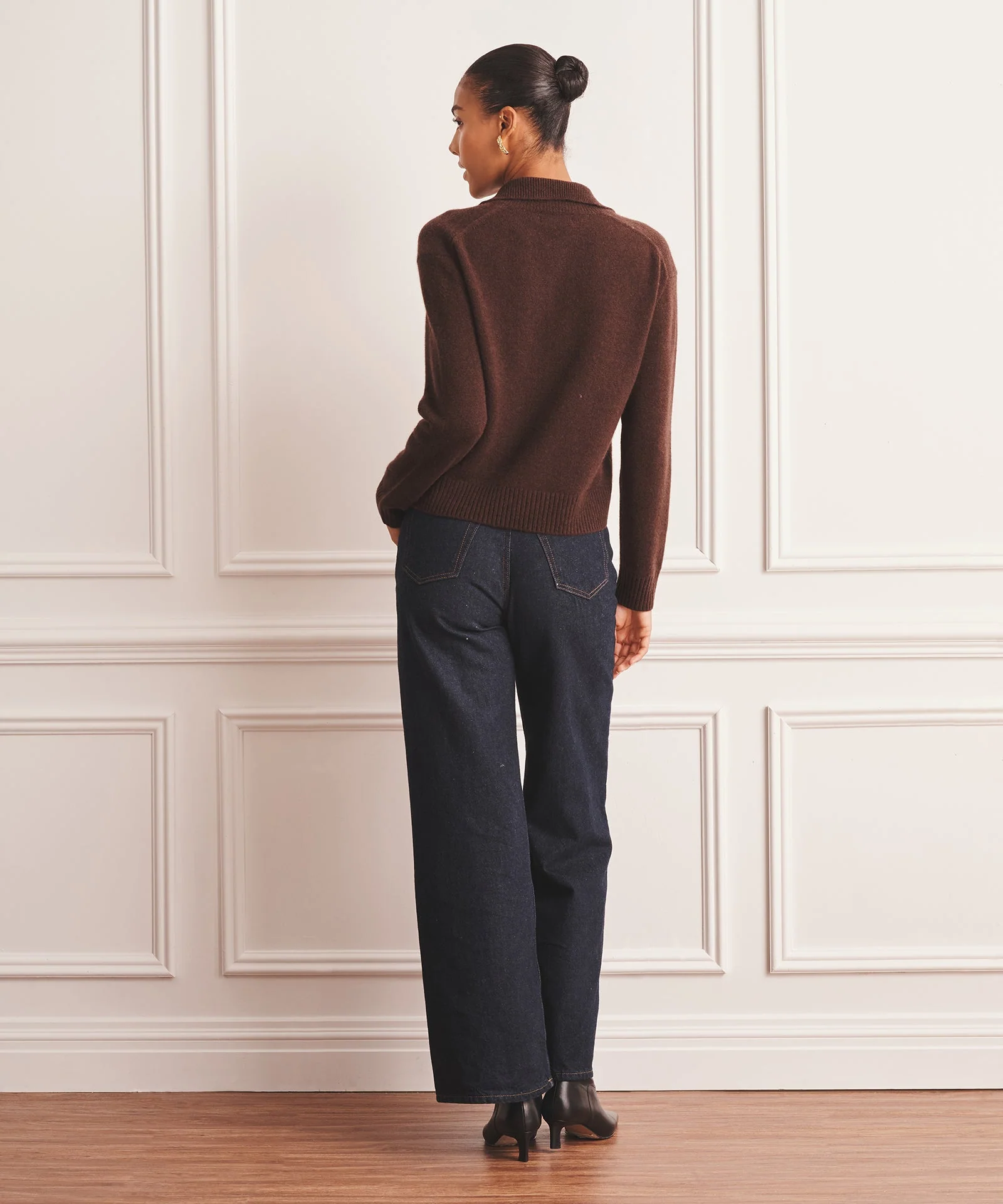 Collared Cashmere Cardigan - Image 16