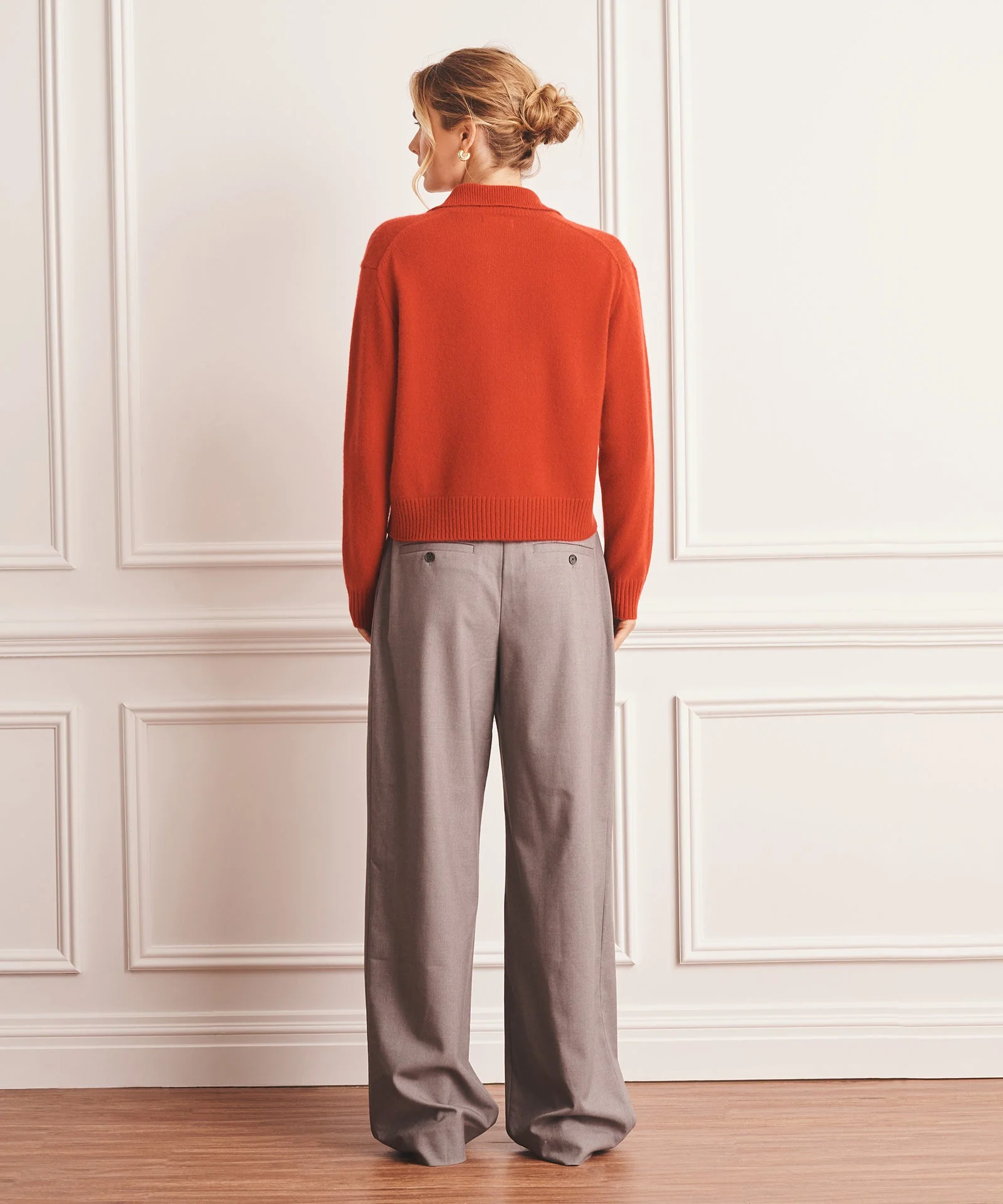 Collared Cashmere Cardigan - Image 21