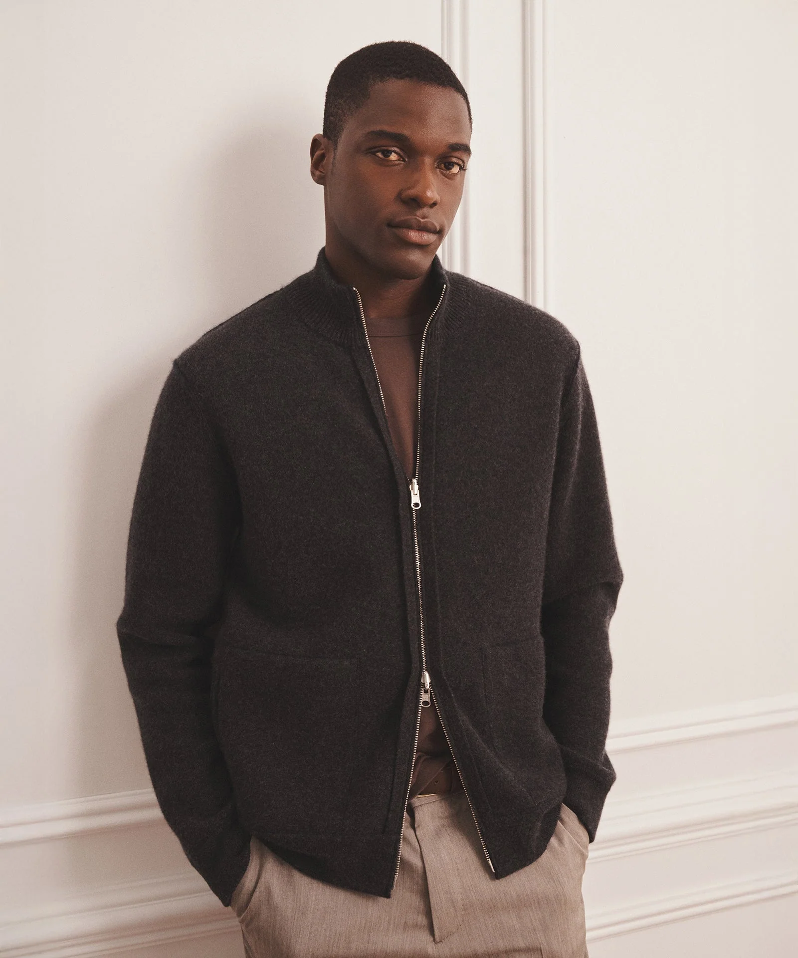 Luxe Cashmere Double Faced Jacket - Image 10