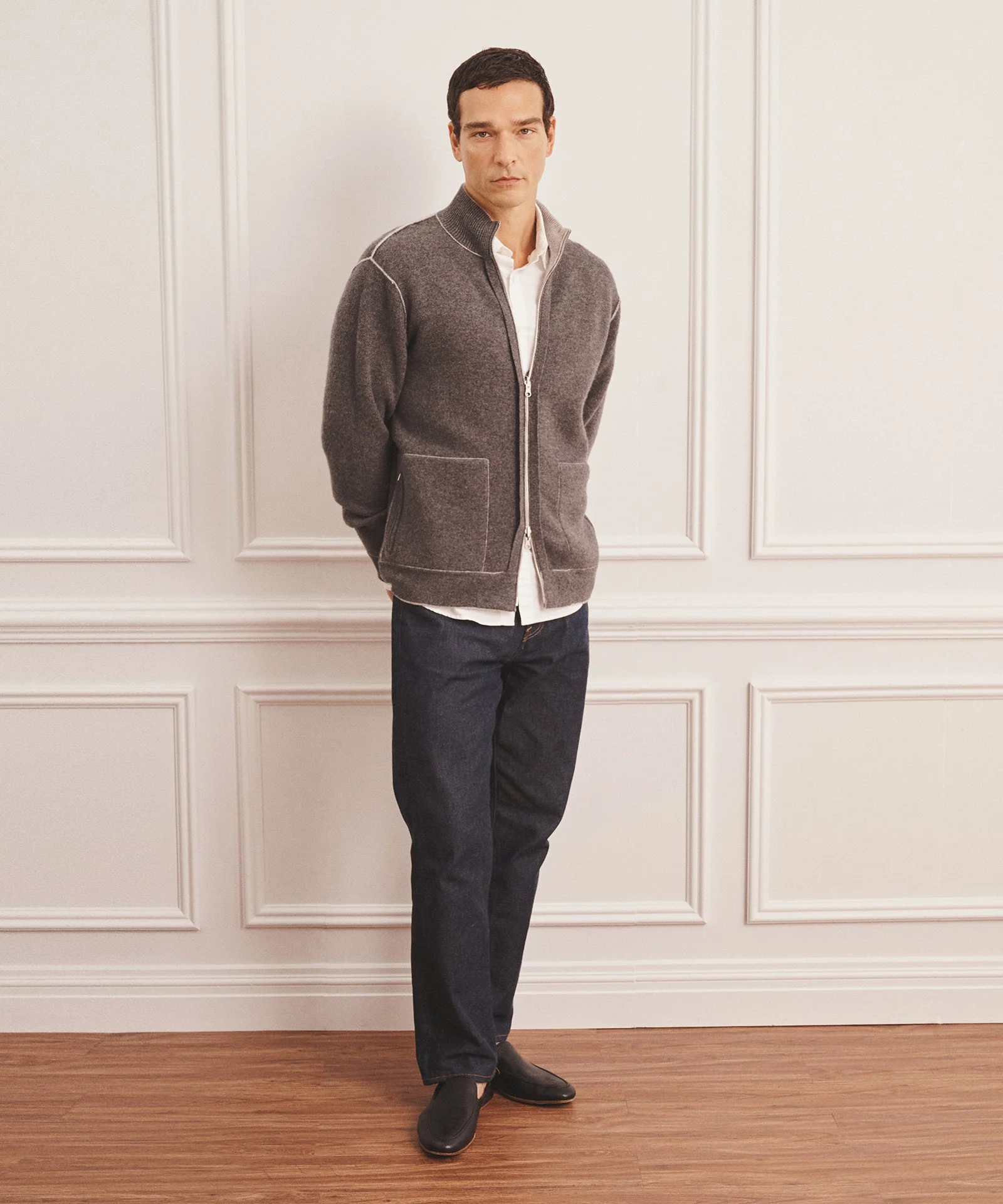 Luxe Cashmere Double Faced Jacket - Image 6