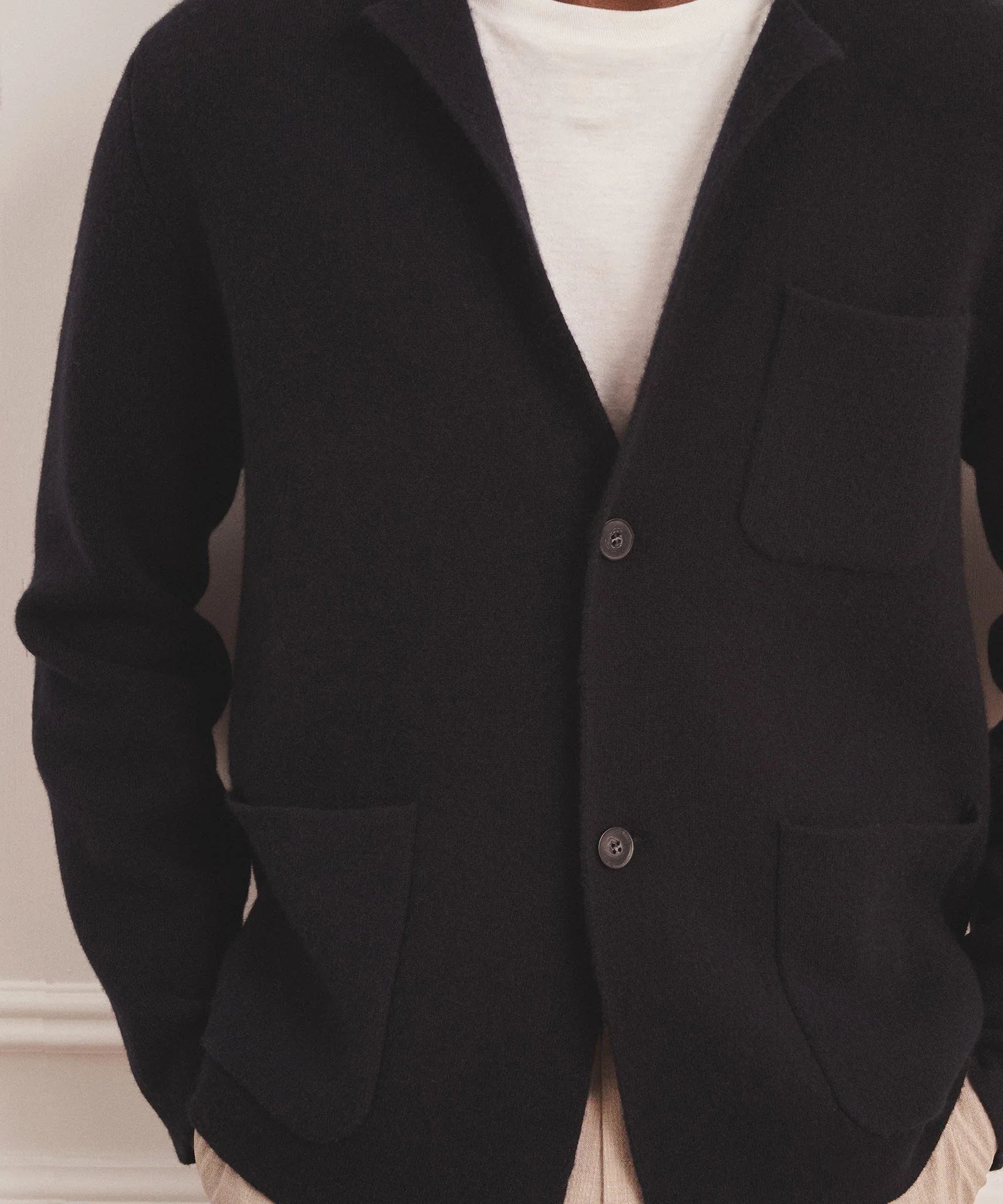 Luxe Cashmere Double Knit Blazer - Image 8
