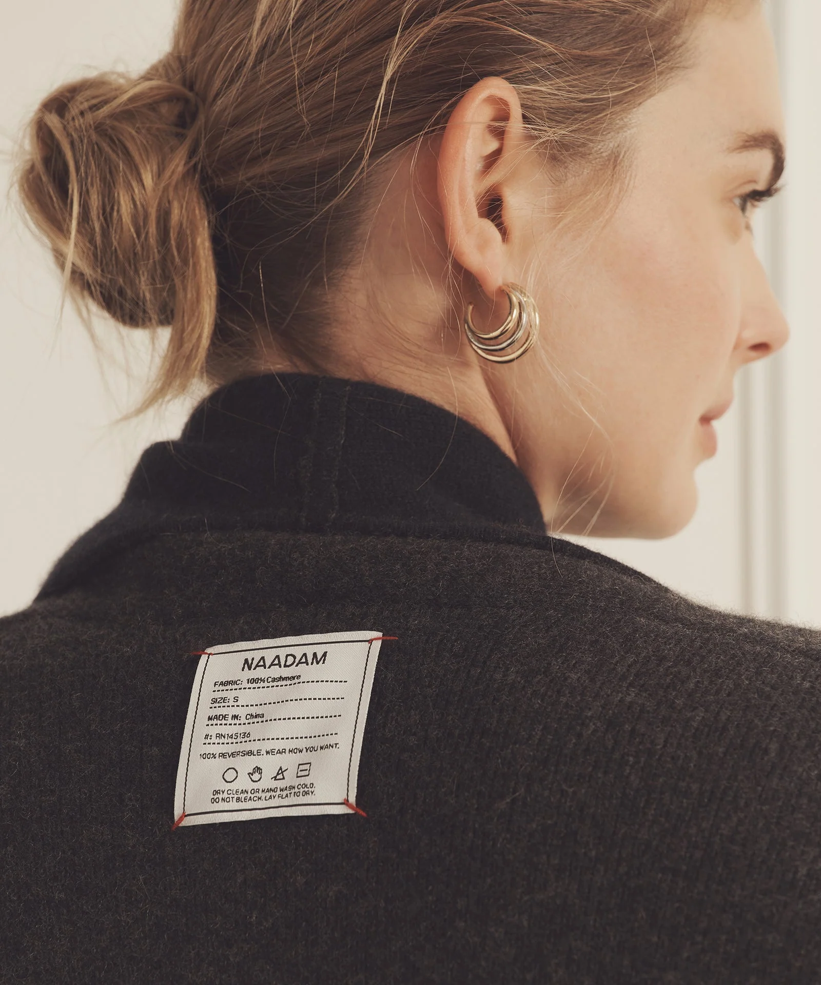 Super Luxe Cashmere Double Faced Coat - Image 12