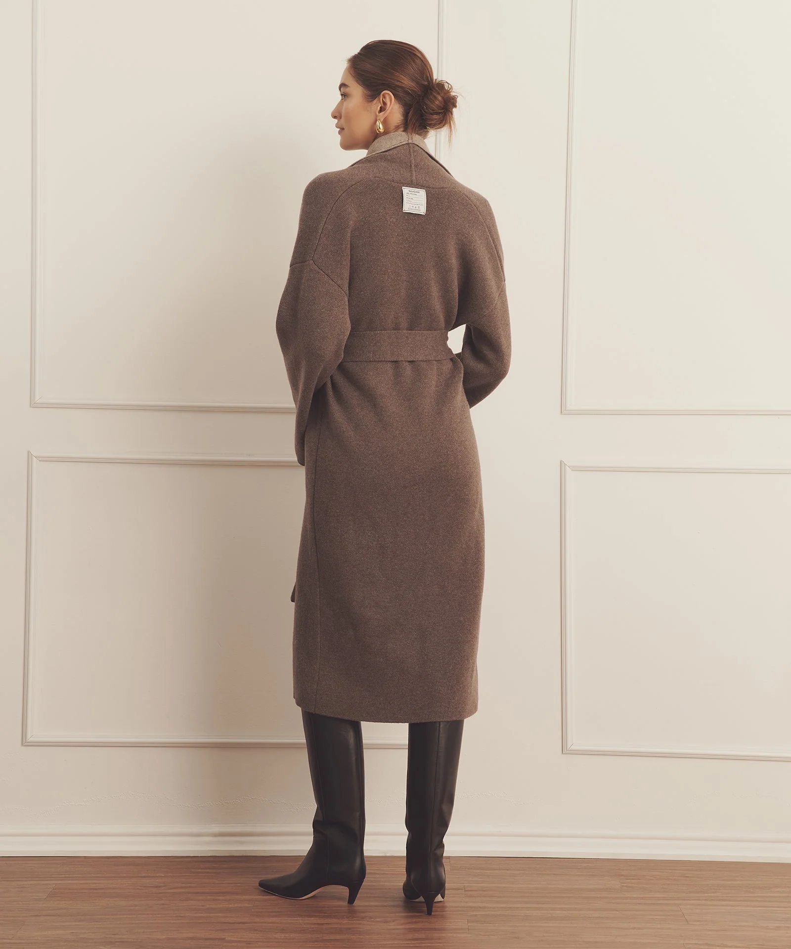 Super Luxe Cashmere Double Faced Coat - Image 15