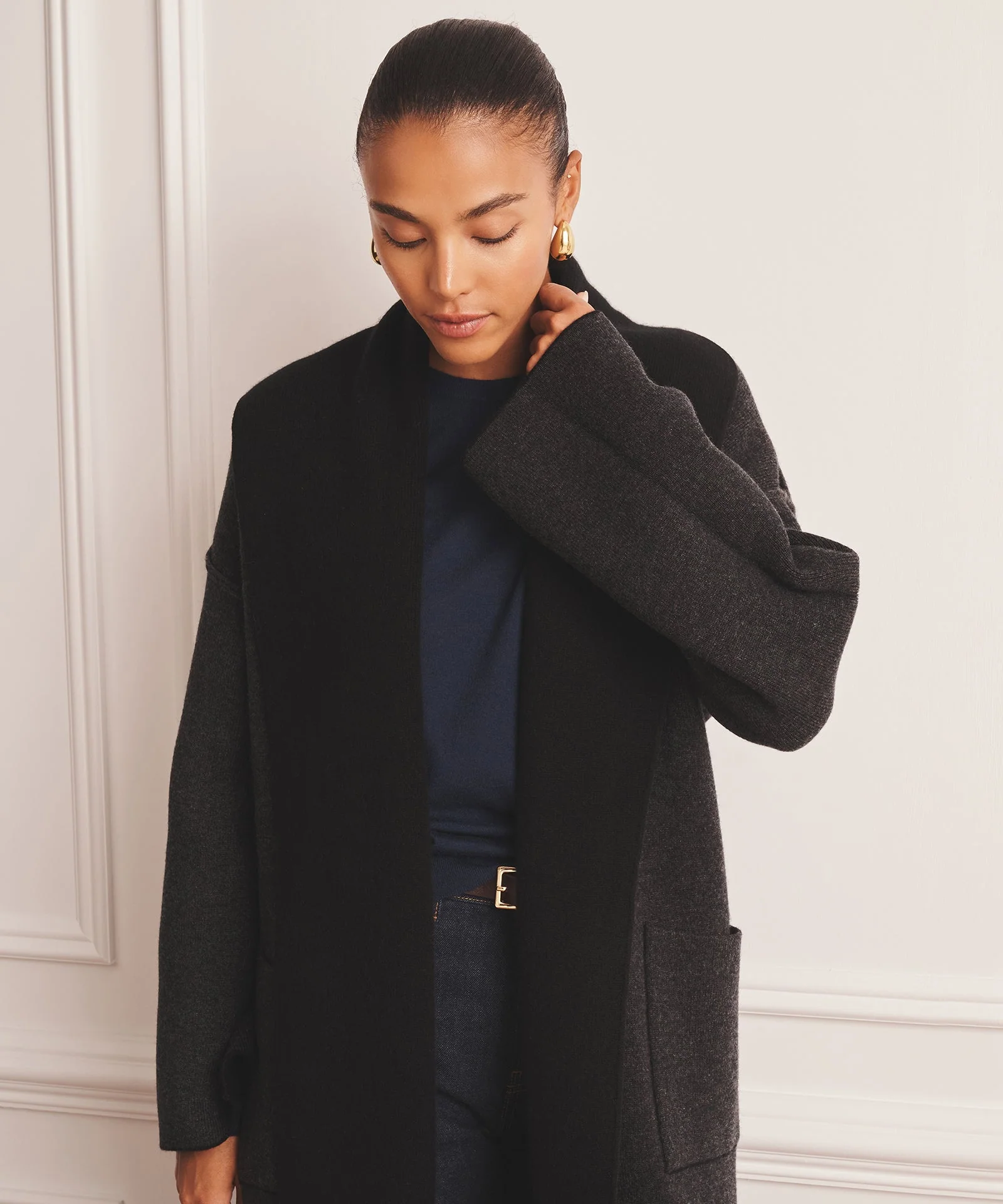 Super Luxe Cashmere Double Faced Coat - Image 17
