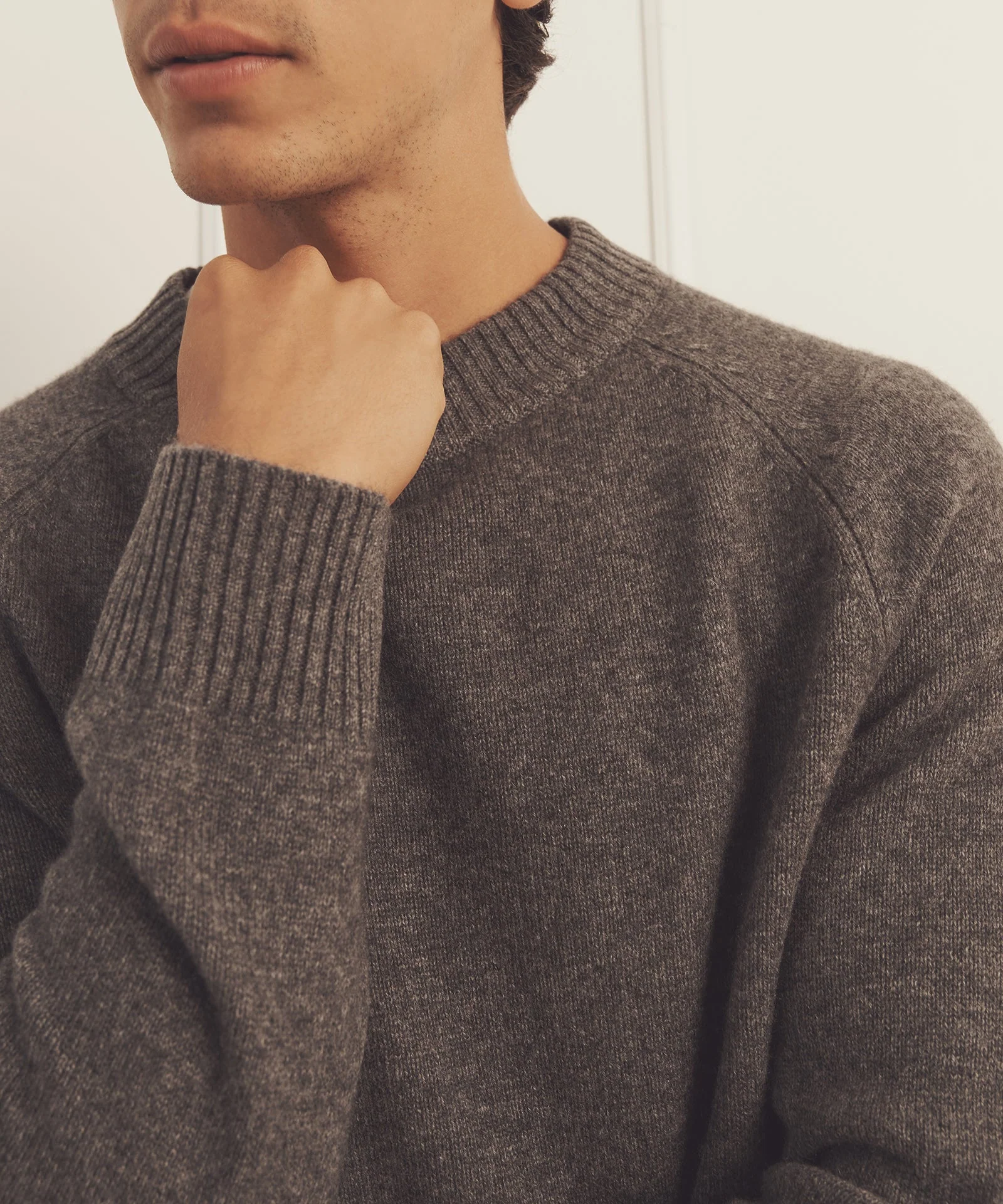 Luxe Cashmere Raglan Crewneck - Image 21