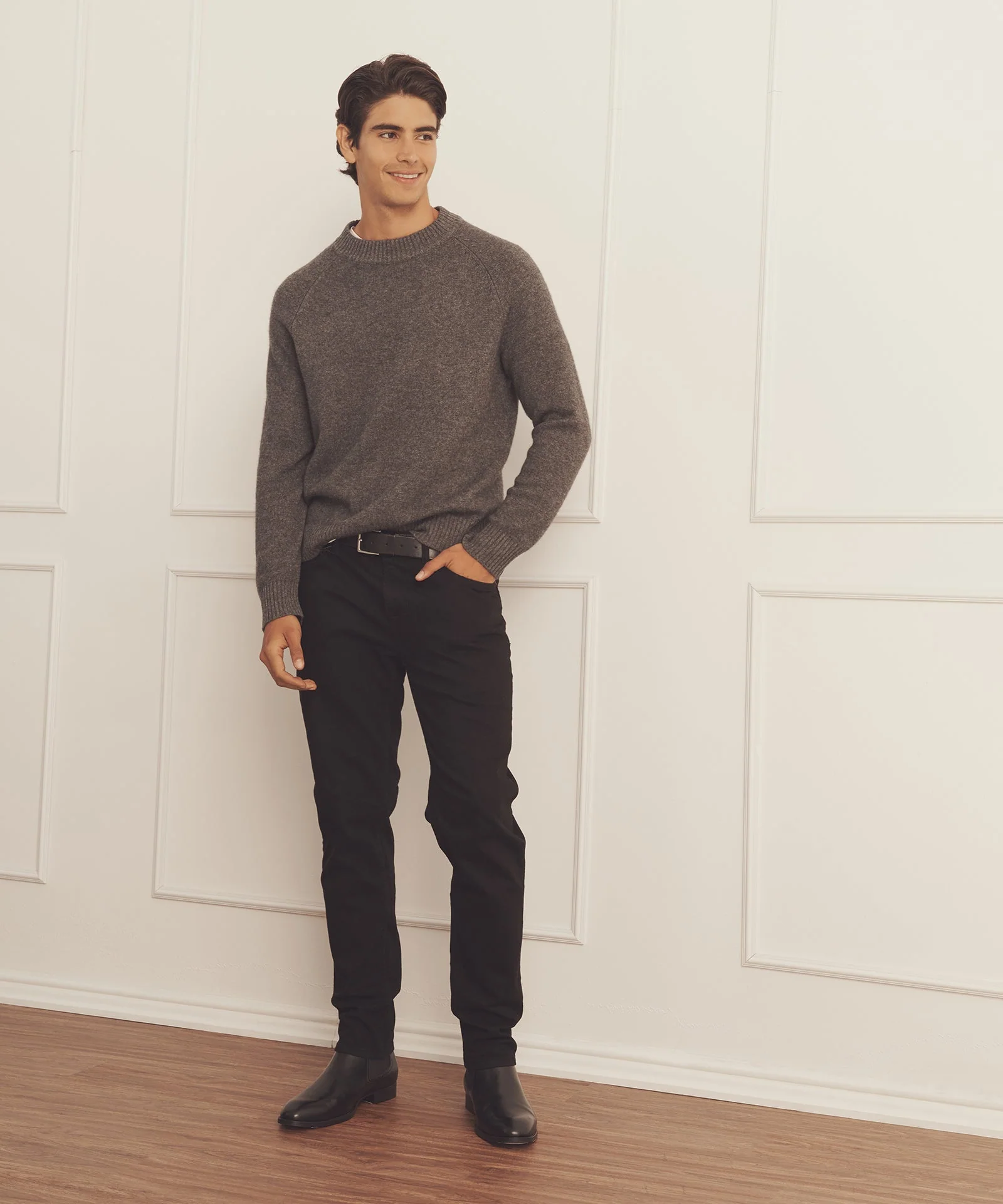 Luxe Cashmere Raglan Crewneck - Image 25