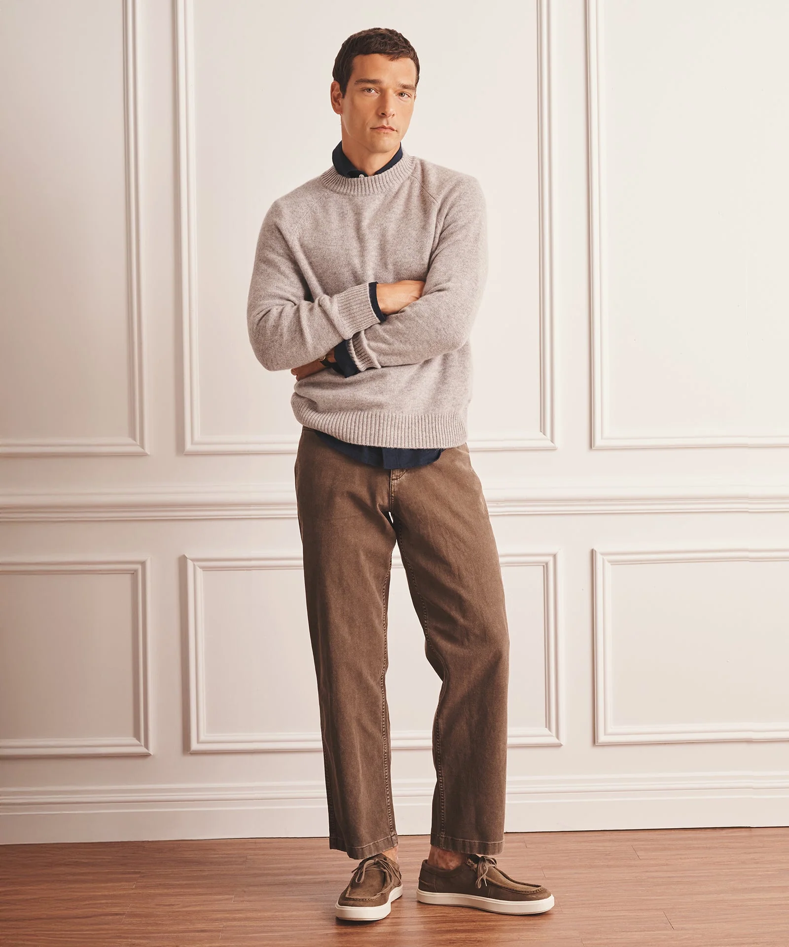 Luxe Cashmere Raglan Crewneck - Image 32